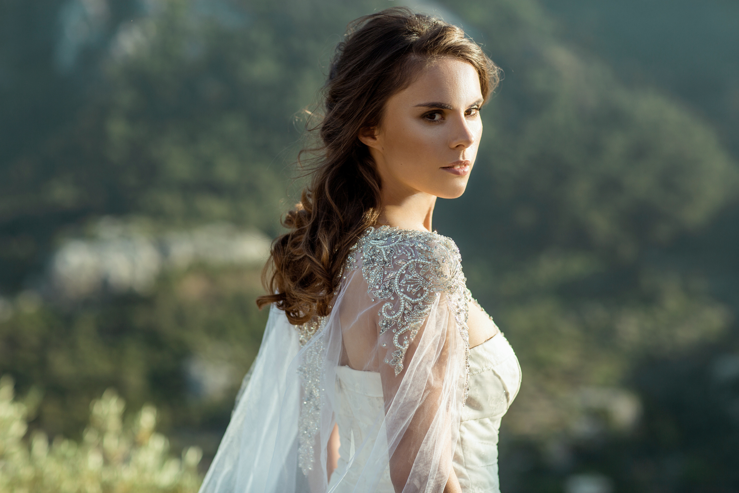 Fashion photo session for the designer of wedding dresses and accessor. Julia Ganch I Fashion Wedding Photography I Cappadocia Turkey