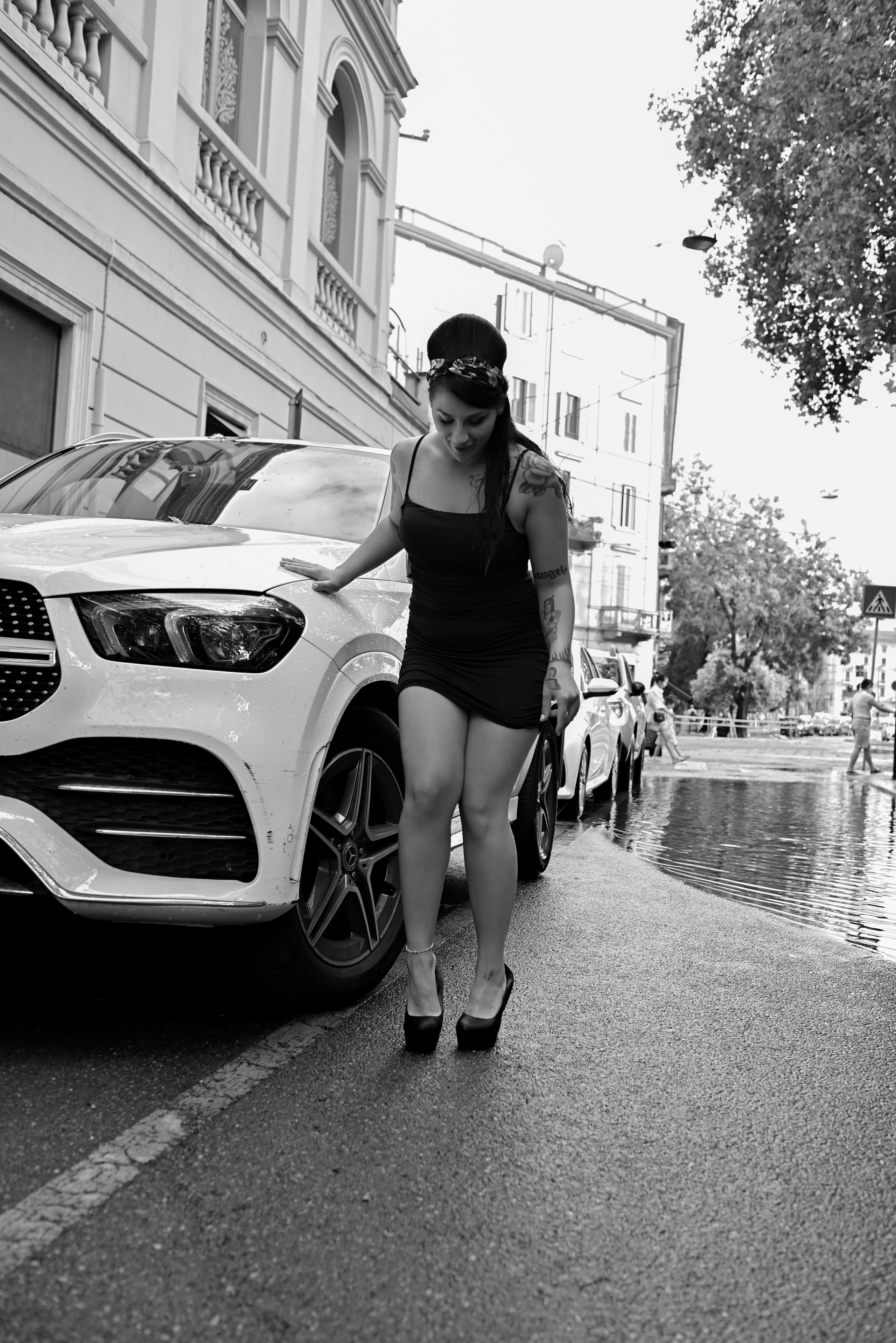 Scatti per far andare l’acqua di traverso all’ex