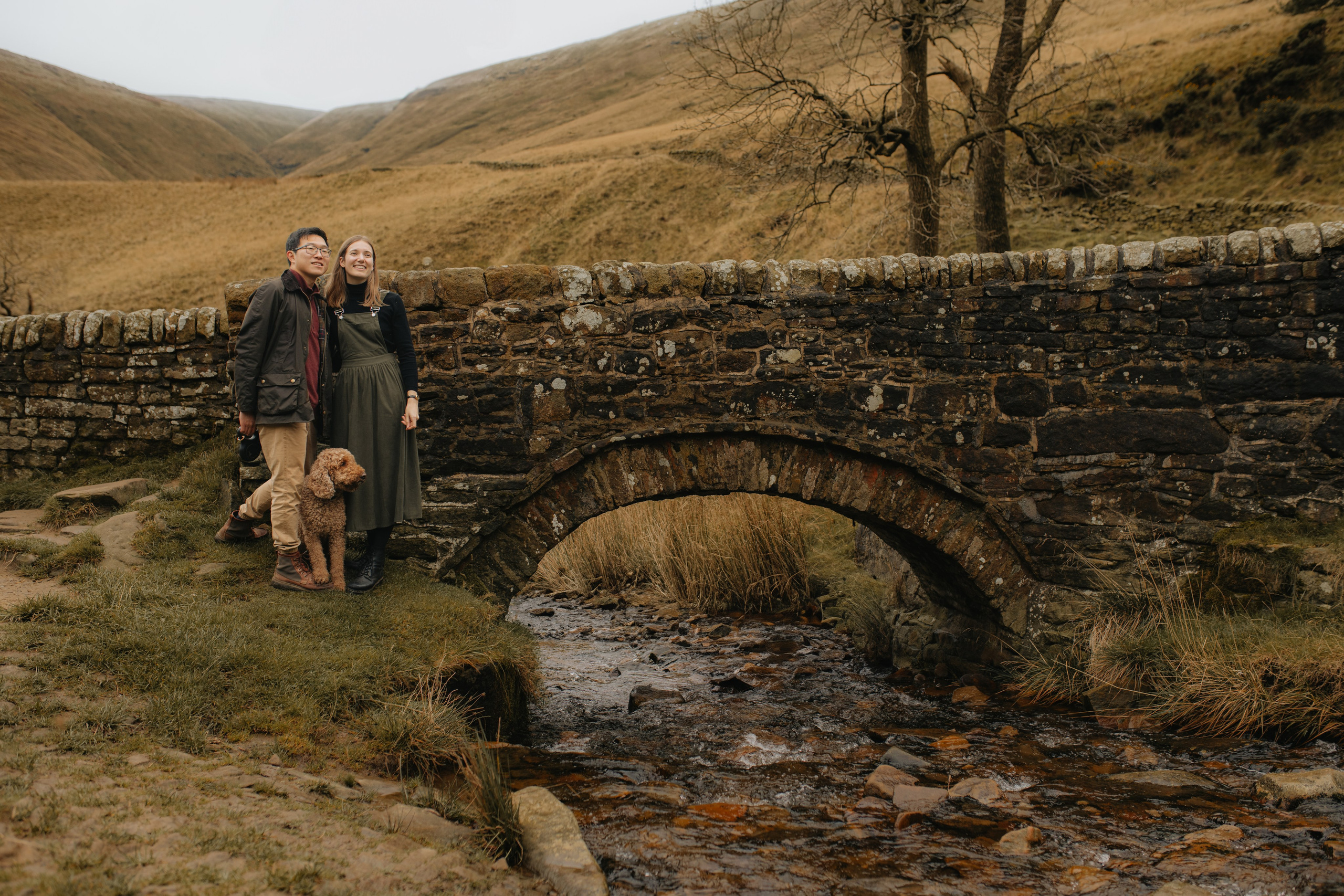 L & C in Peak District. Tania Gandrabur, photographer in West Midlands, England