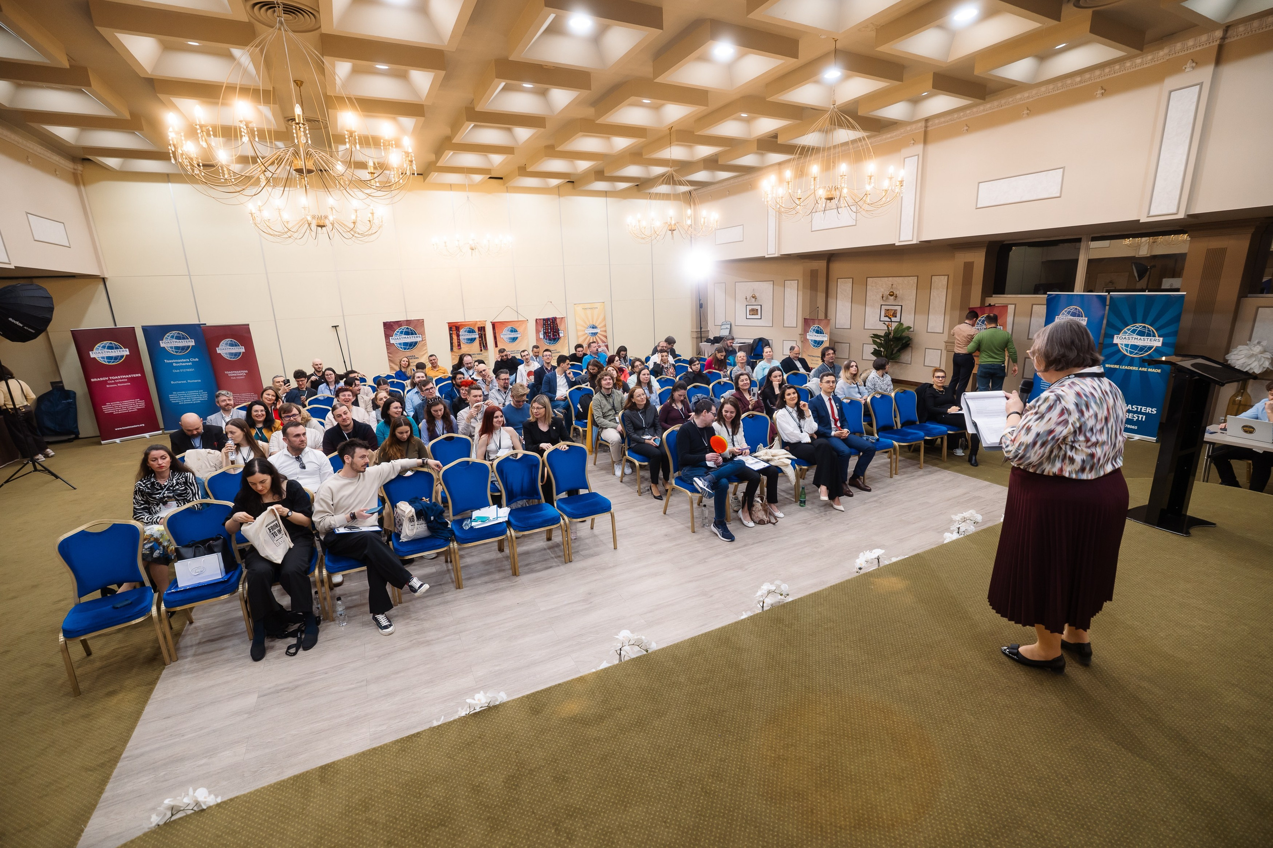 Toastmasters Conference. Marius Ciocan