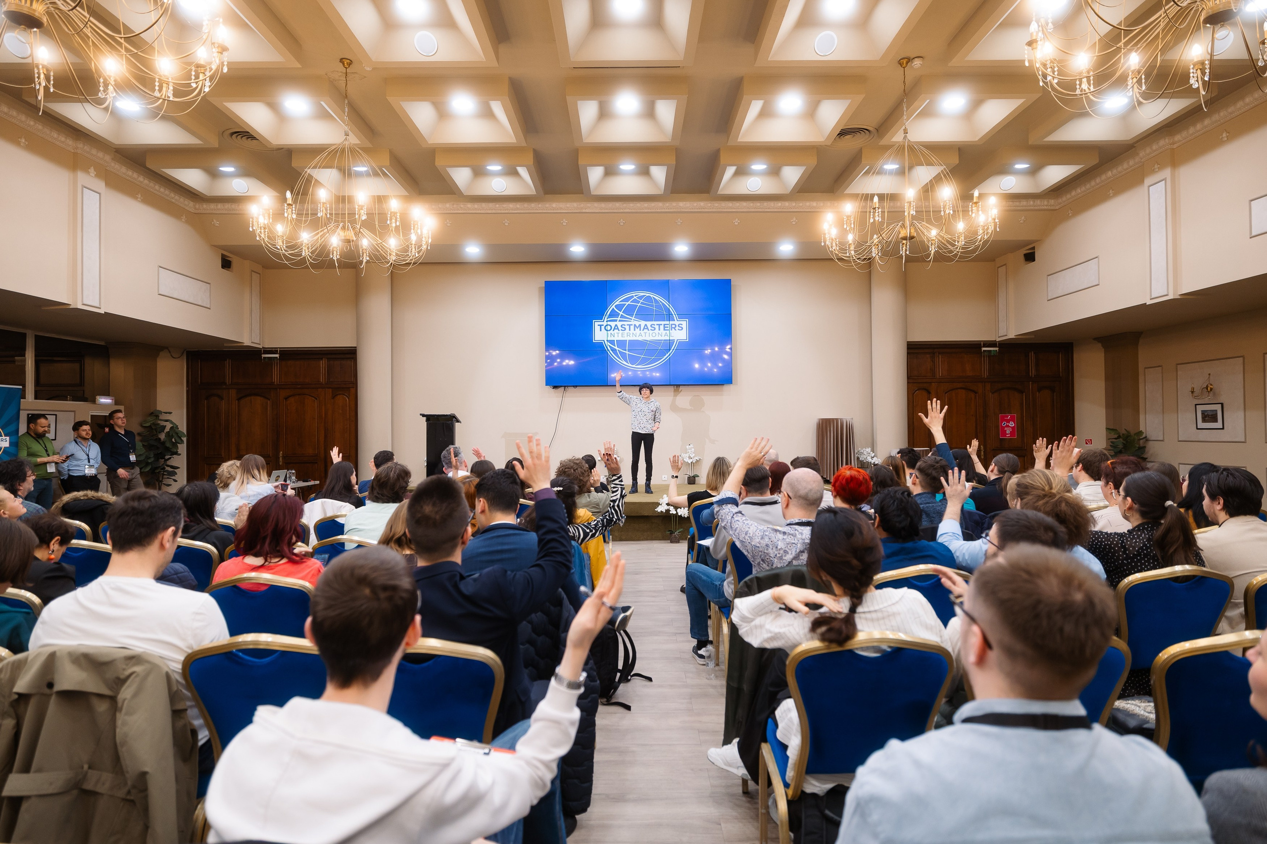Toastmasters Conference. Marius Ciocan