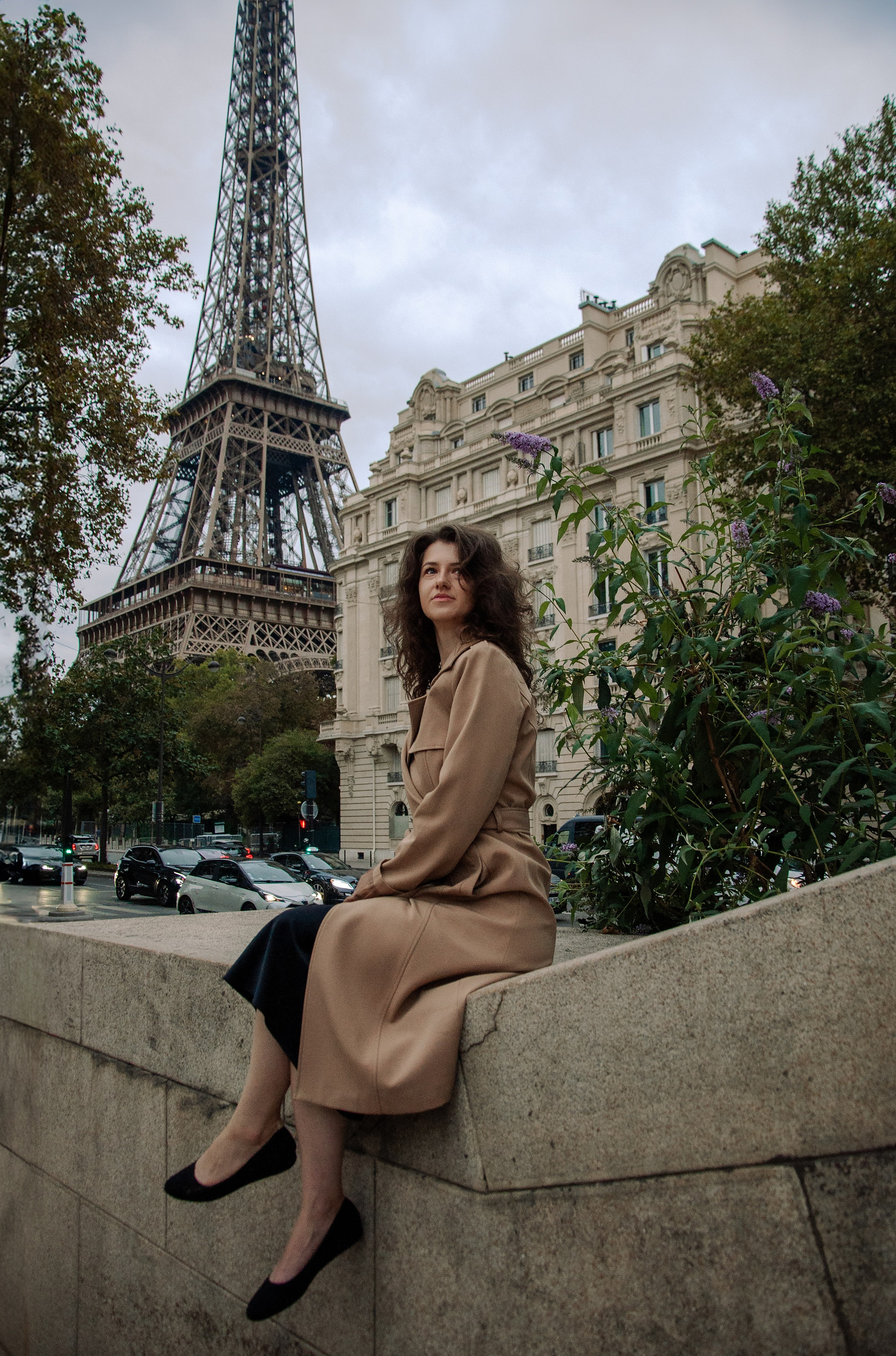 Rainy Paris Photoshoot. Paris photographer — Polina Osipova
