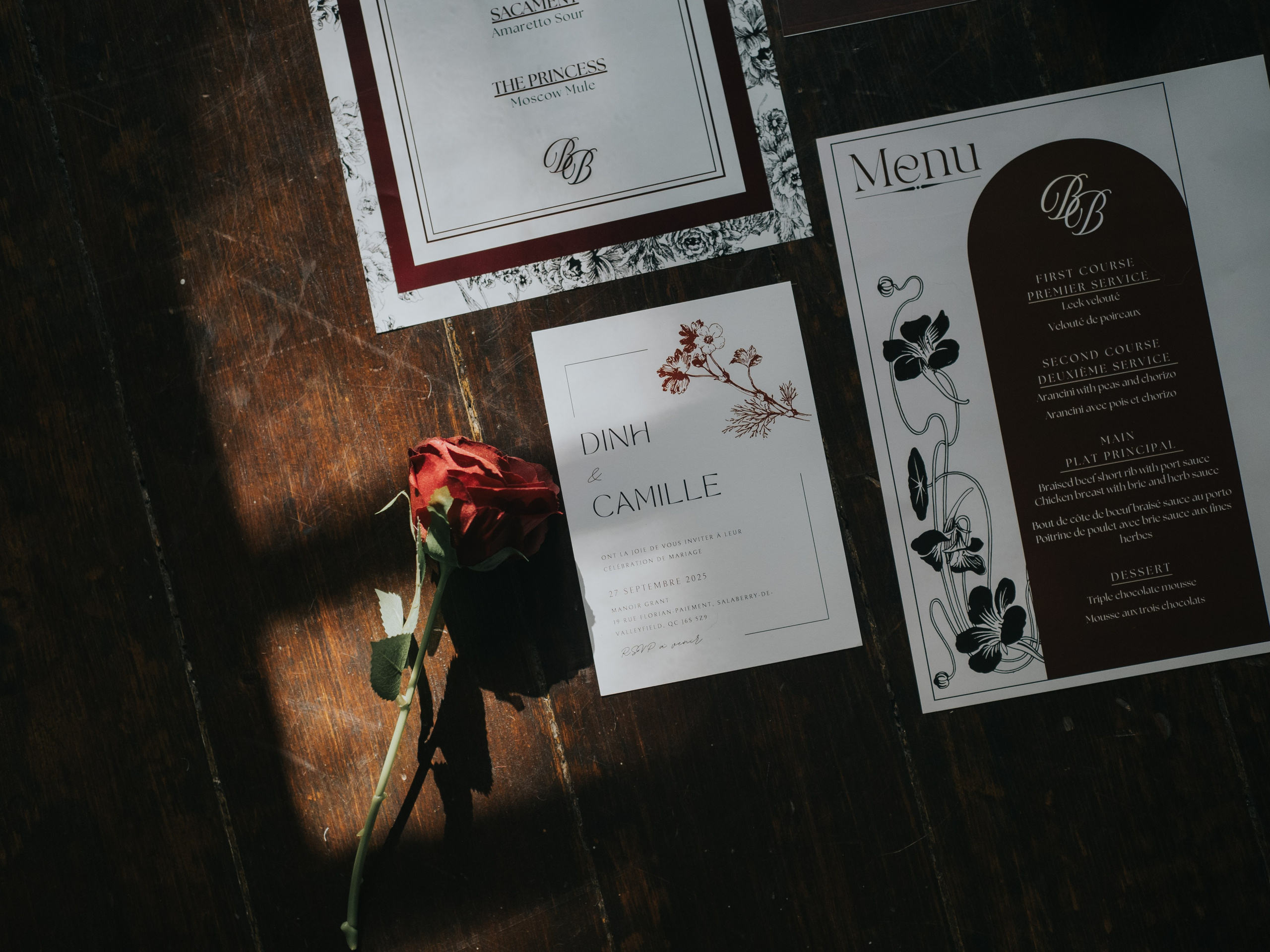 Wedding of Camille and Dinh. Wedding and Family Photography Montreal Muriel Oe Photo