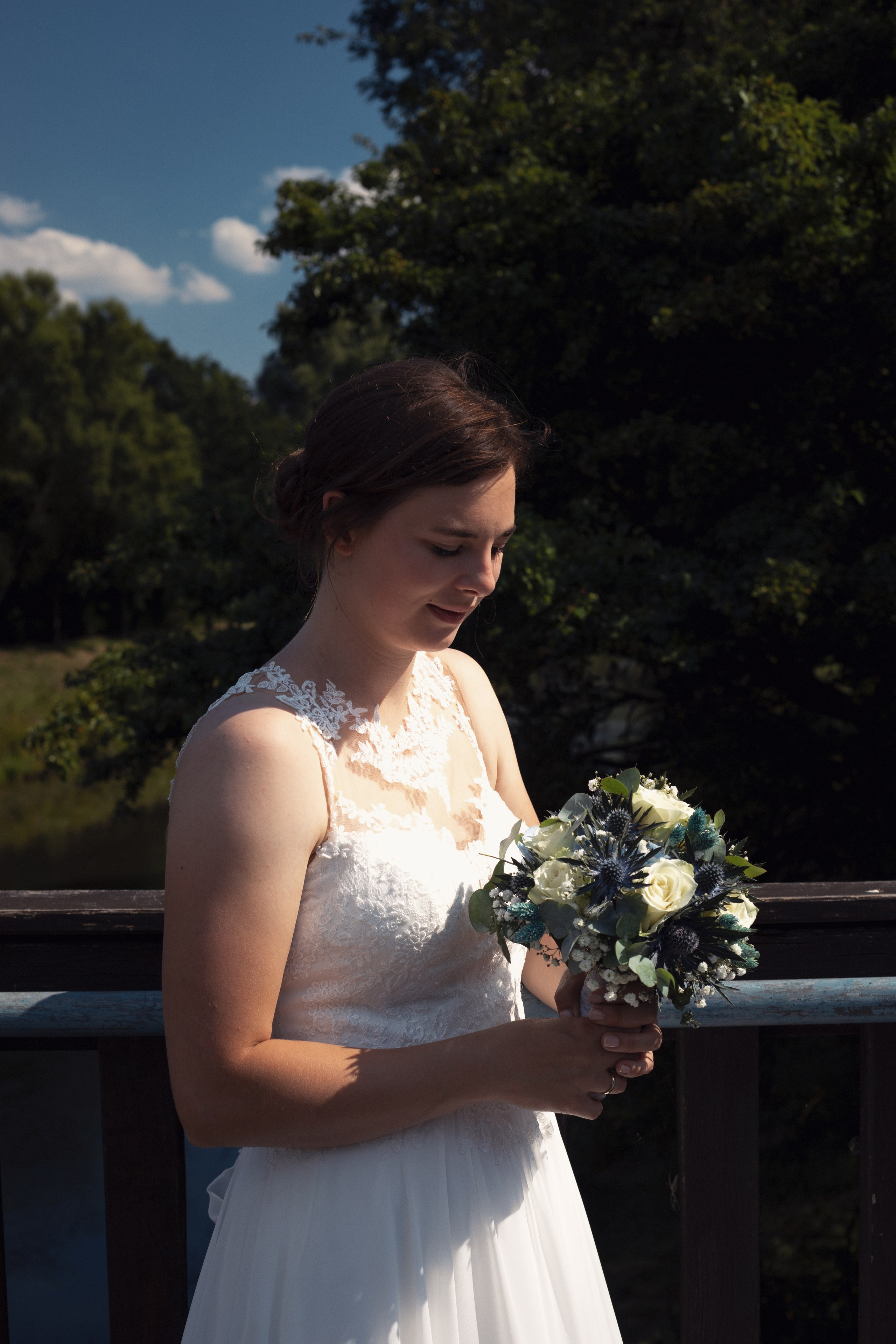 Romantische Hochzeitsfotos