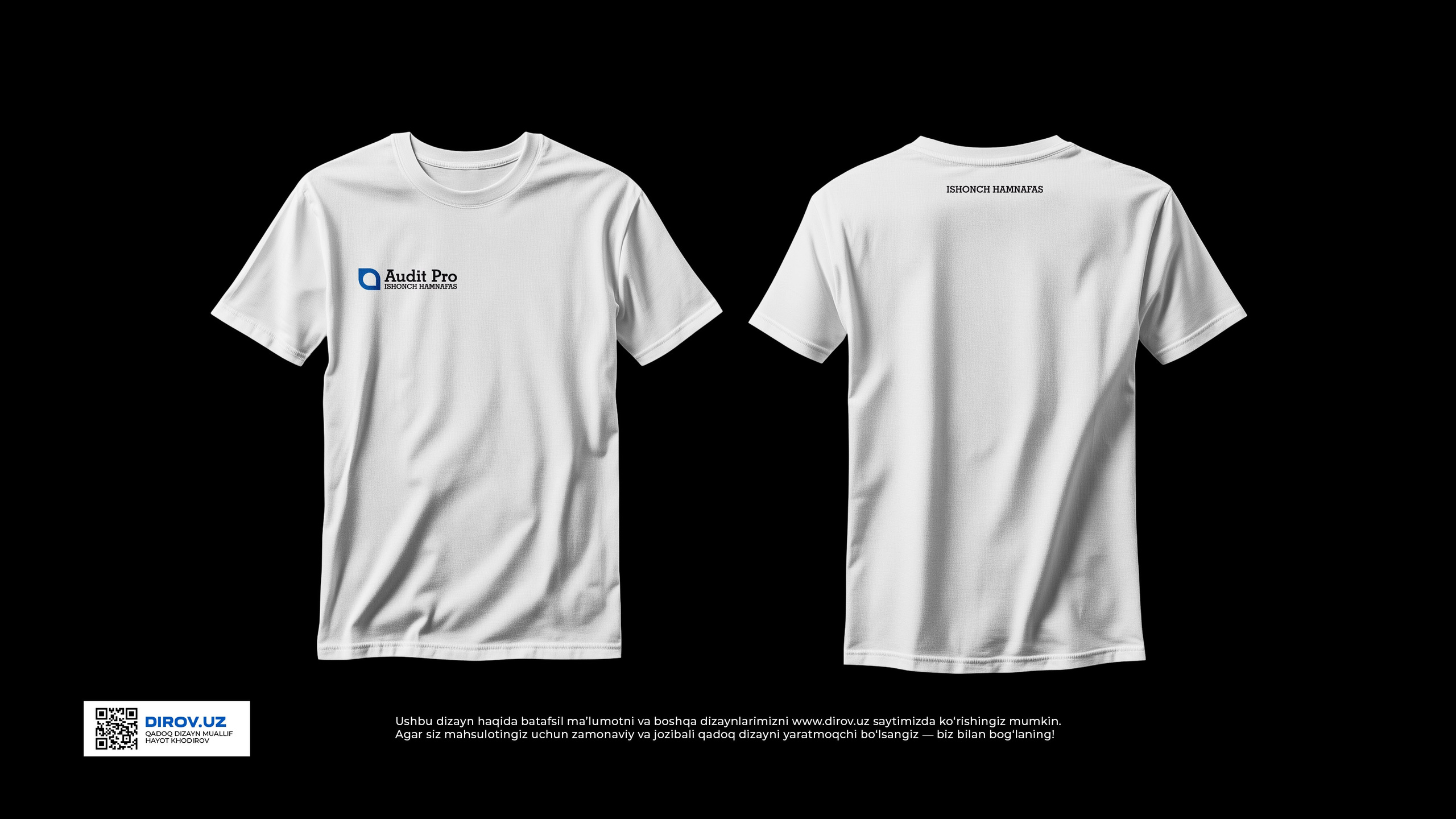 Audit Pro - Logotip. Dirov — Hayot Khodirov