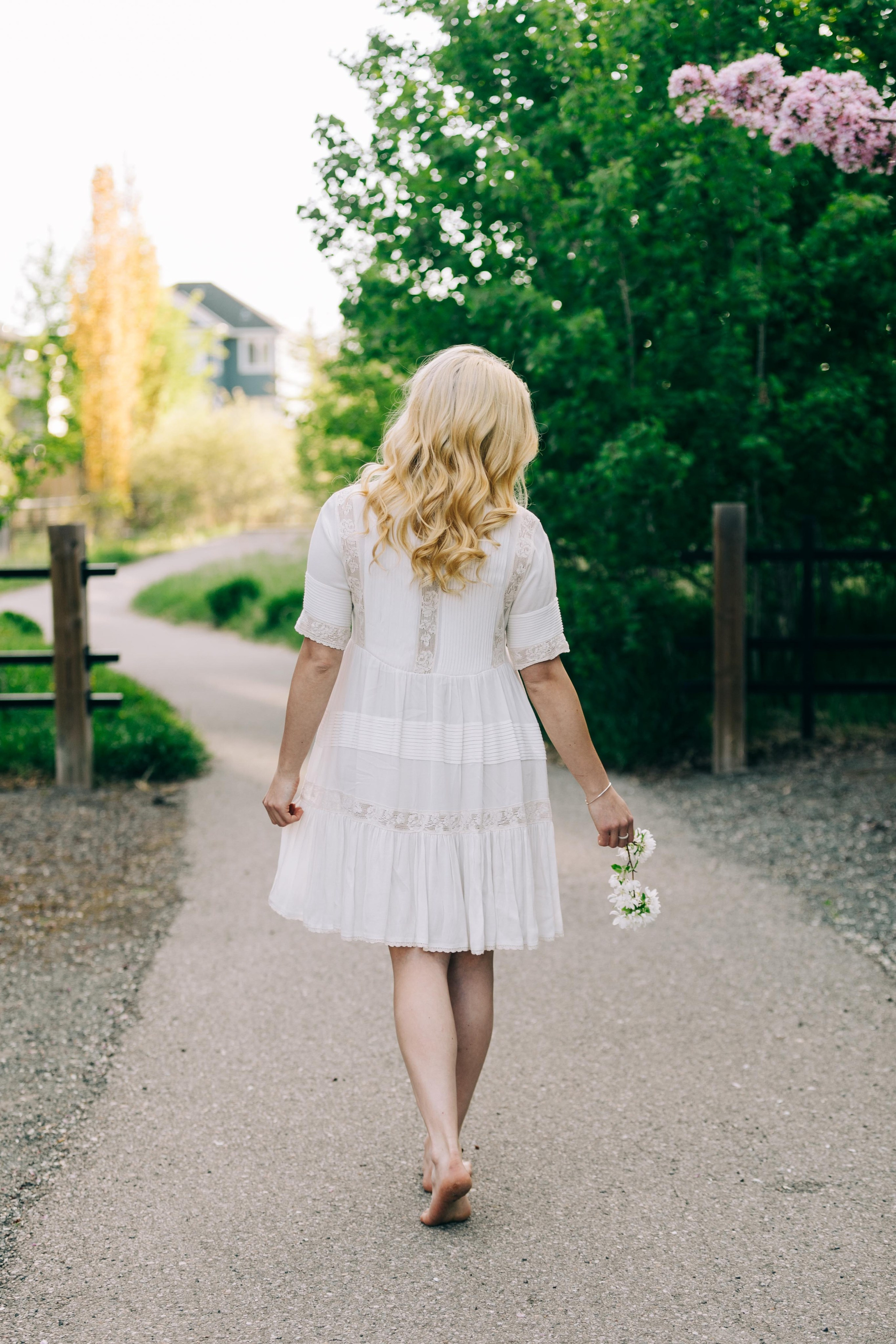 Leanne — Cherry Blossoms. Fotografía accesible en Calgary