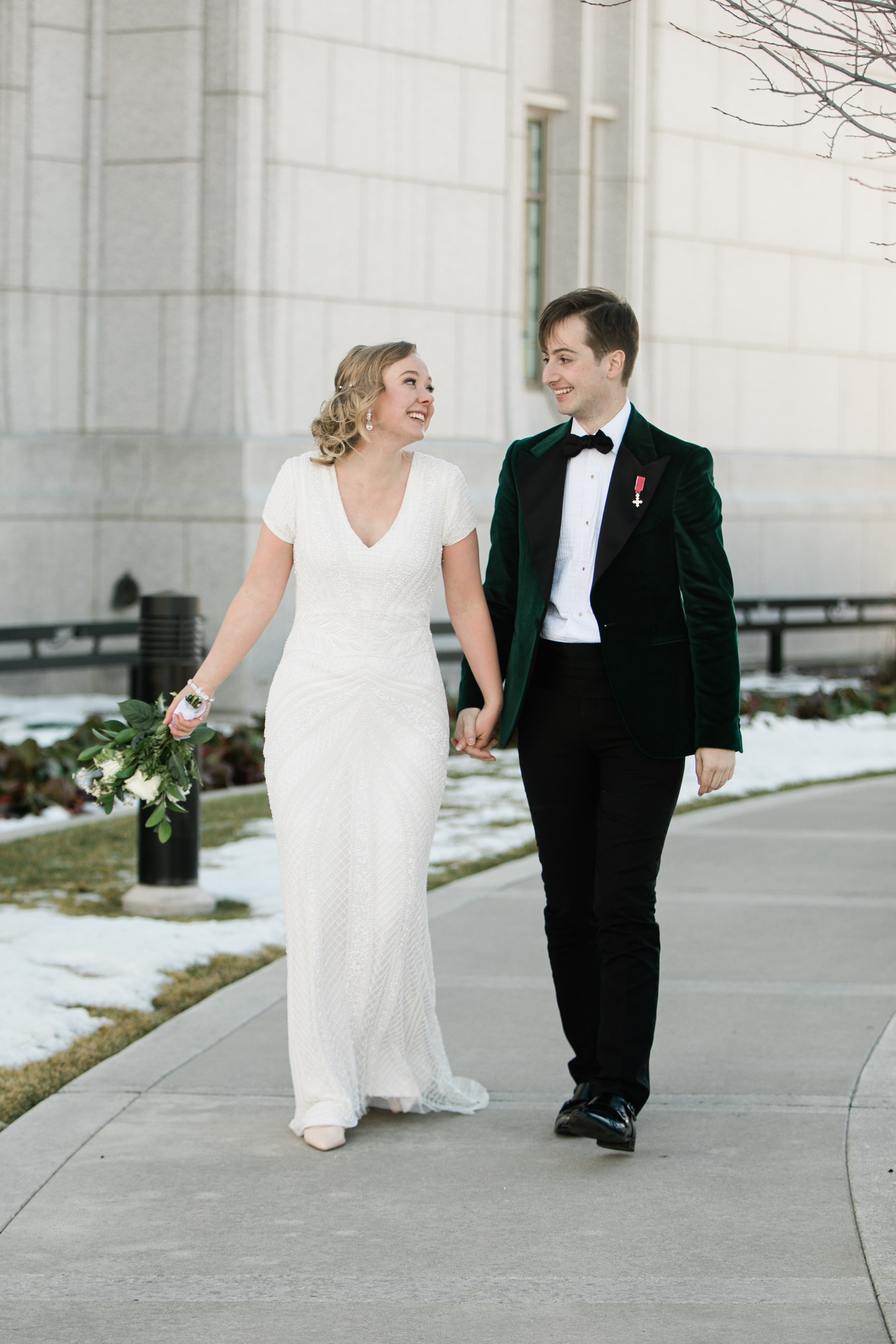 Zina & Elliott Wedding. Fotografía accesible en Calgary