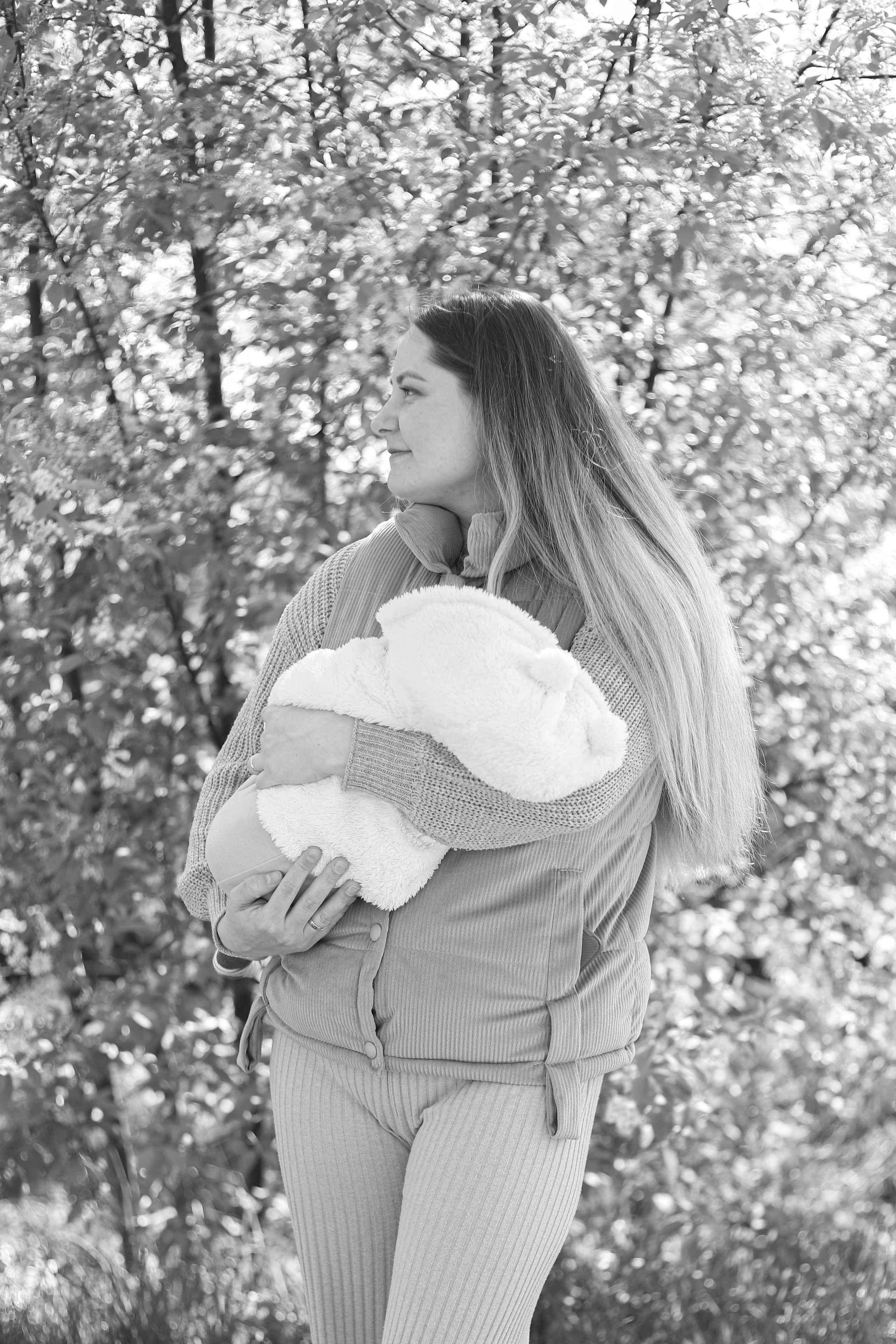 Mama und Baby. Olena Fritz Fotografie
