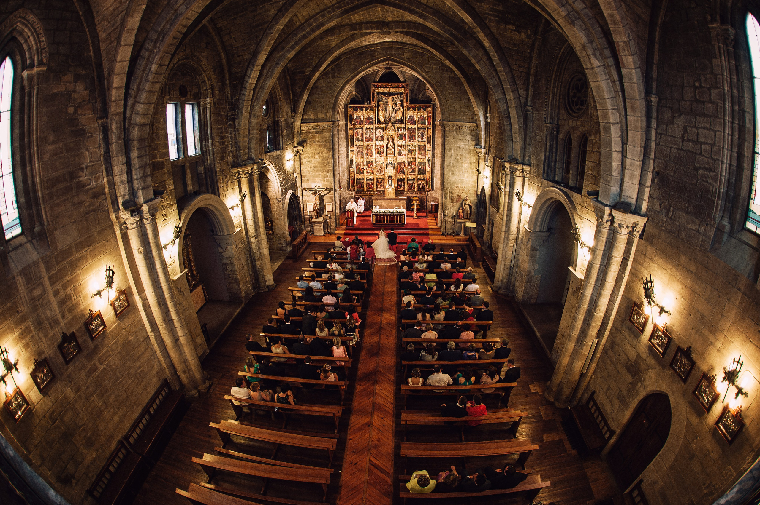 Свадьба Беатрис и Кольдо в Памплоне