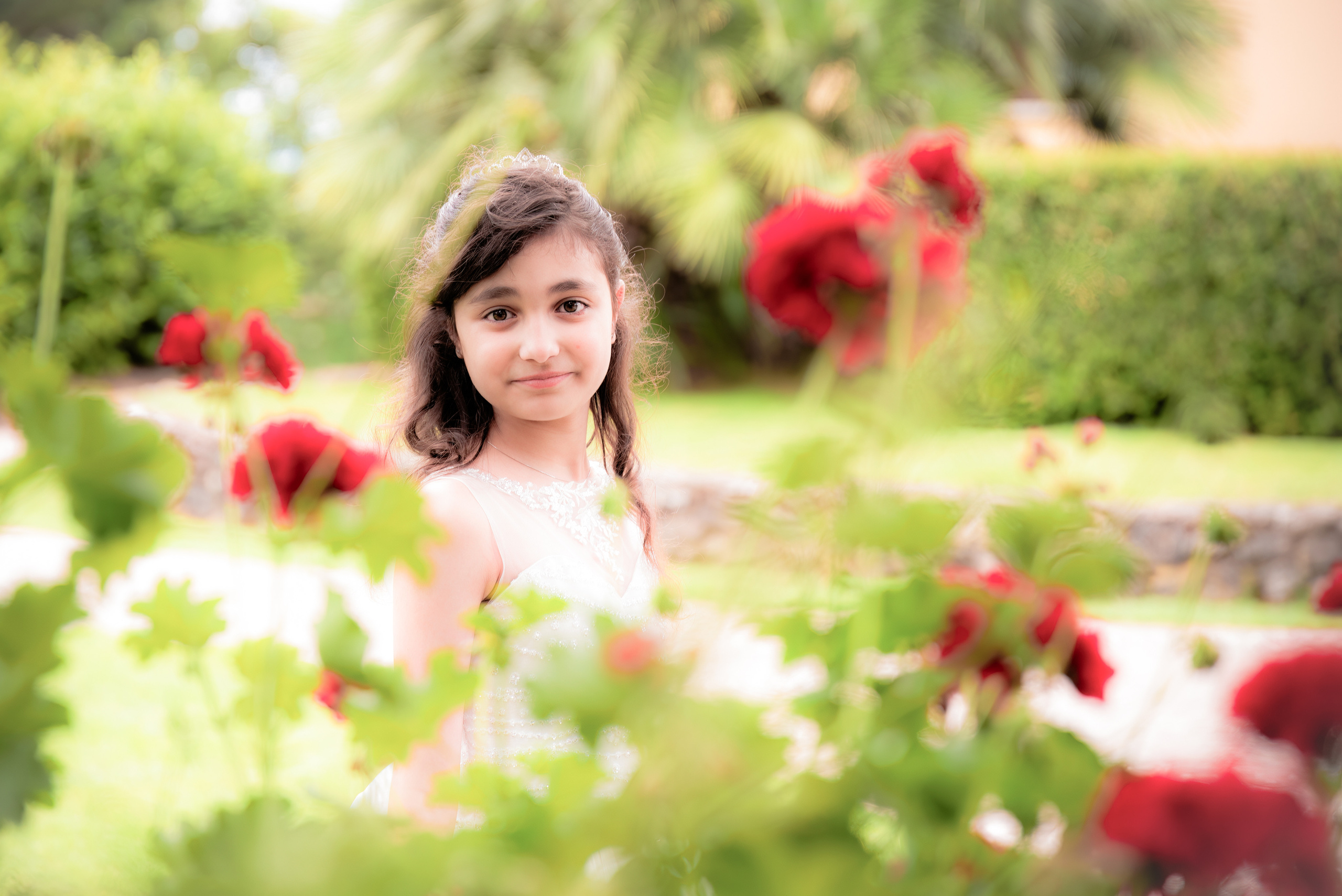 Anteprima Prima Comunione Sara. Fotografo di famiglia