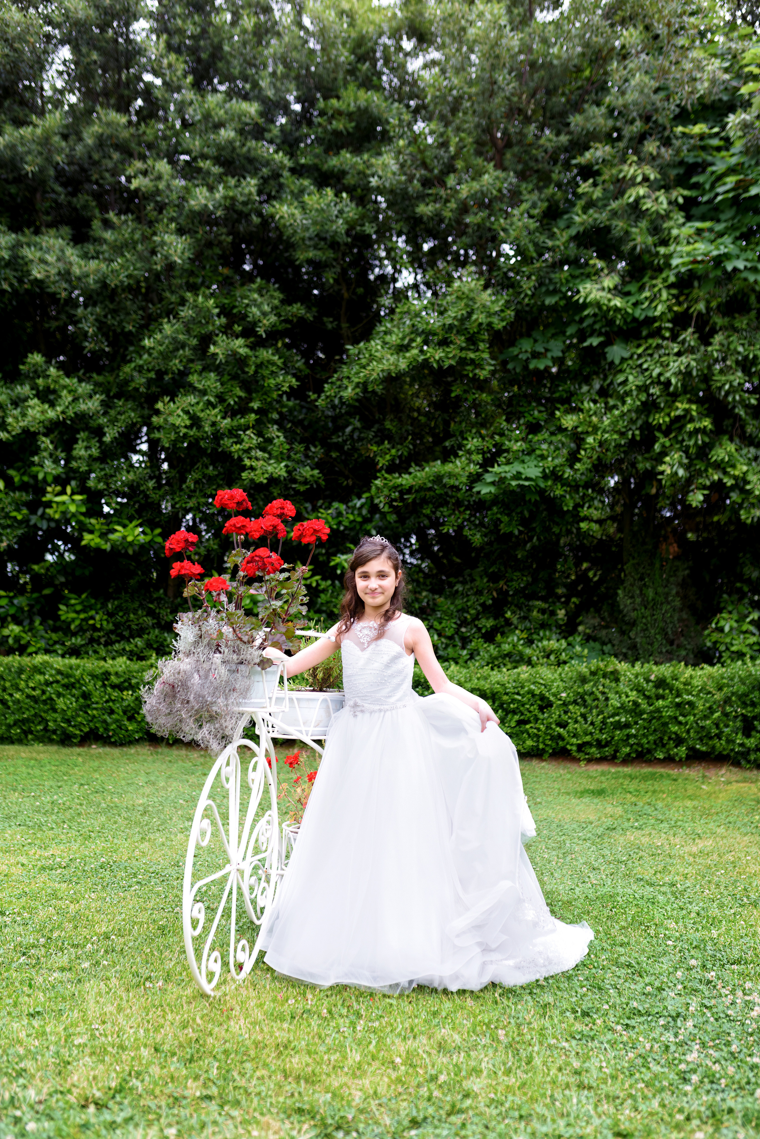 Anteprima Prima Comunione Sara. Fotografo di famiglia