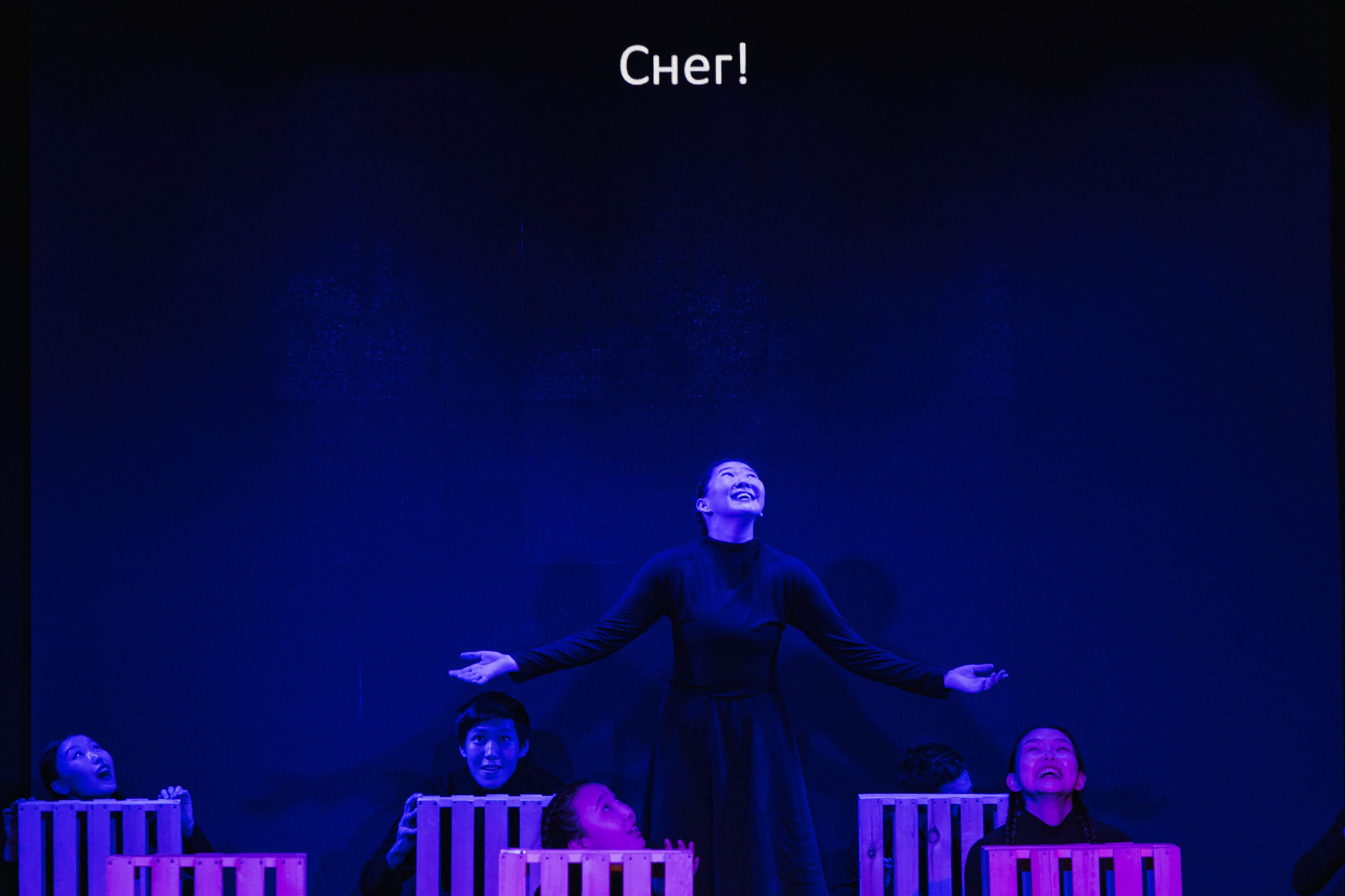 Спектакль "Несыгранные роли" студенческого театра Якутского колледжа культуры и искусства, 2024 г. Фотограф; Адмакина Дарья