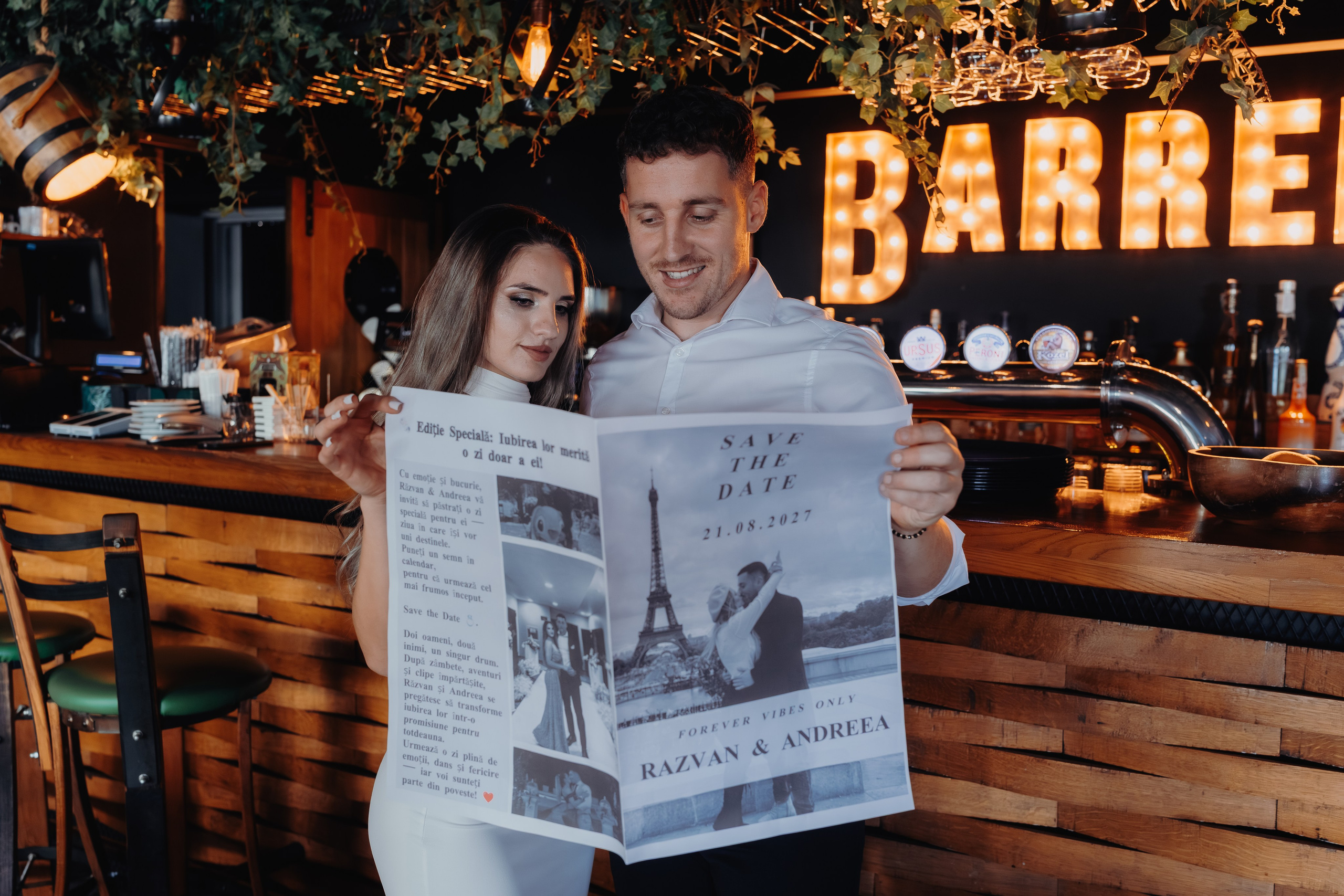 ANDREEA & RAZVAN - SAVE THE DATE. Fotograf Nuntă | Lucian Murgeanu - Fotograf Profesionist Evenimente