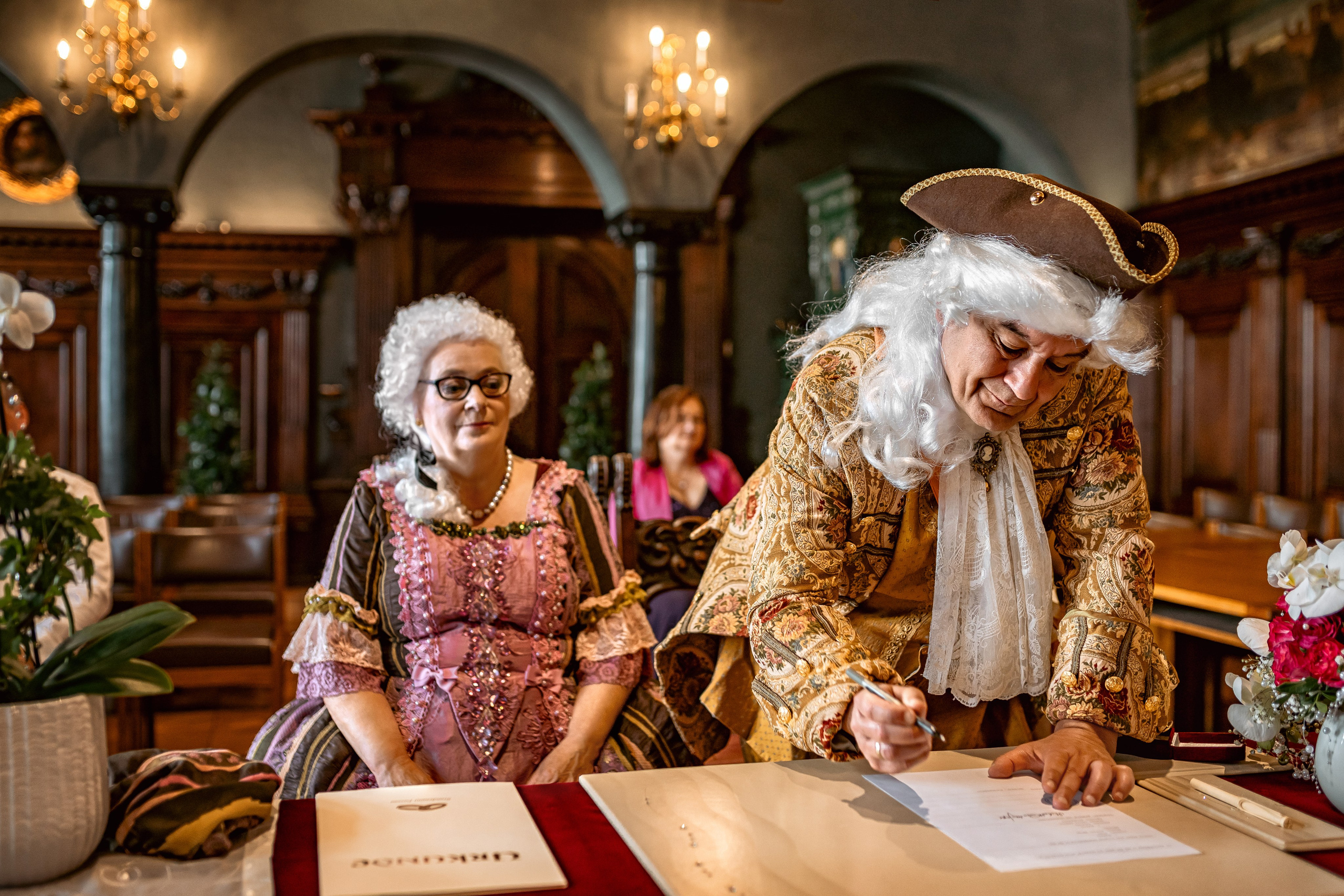 Hochzeit im Standesamt Passau, Hochzeit im kleinen Rathaussaal Passau 