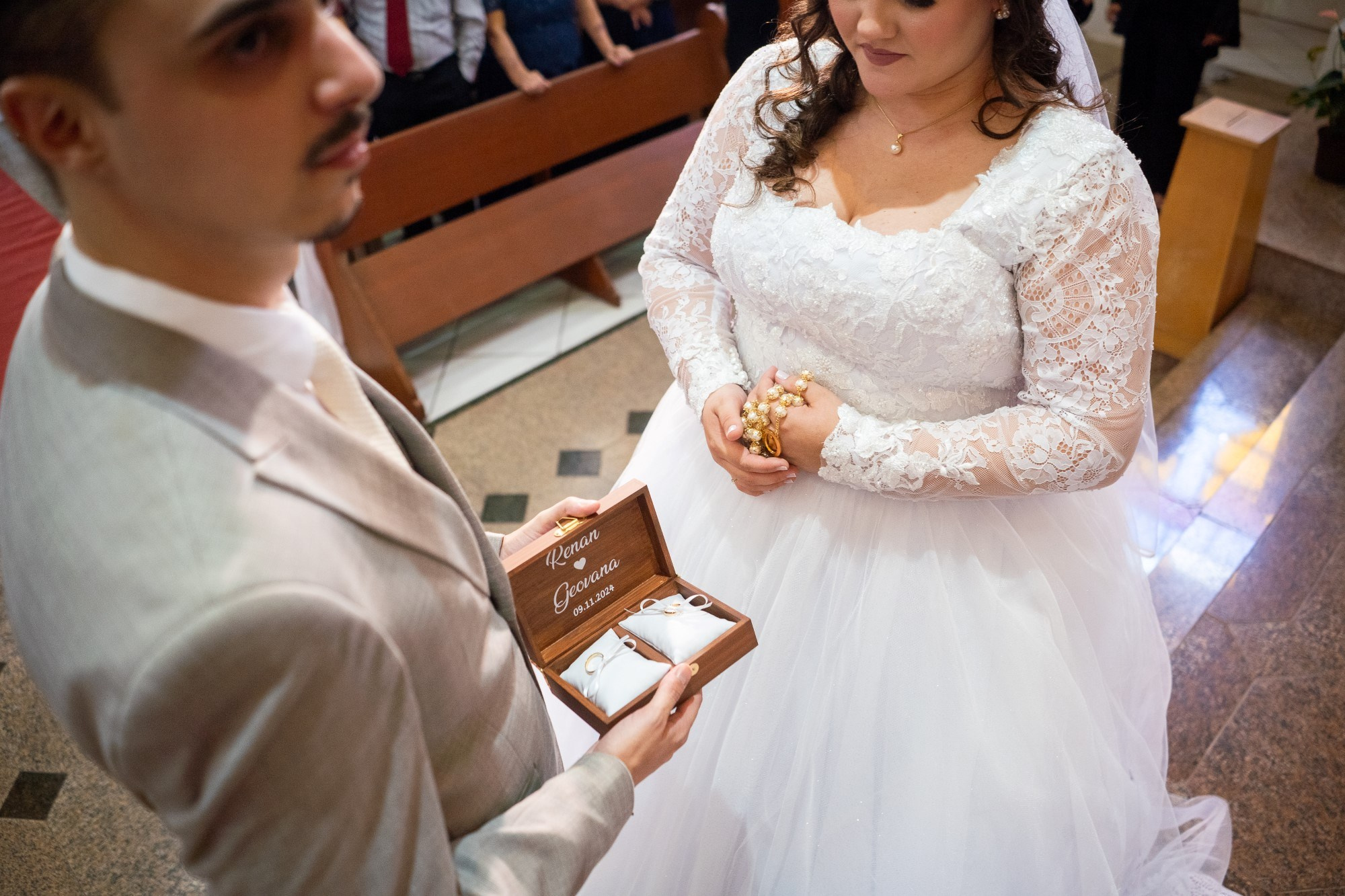 Casamento Geo e Renan — Igreja e Alvorada. Fotógrafo de casamento e Filmmaker de casamento