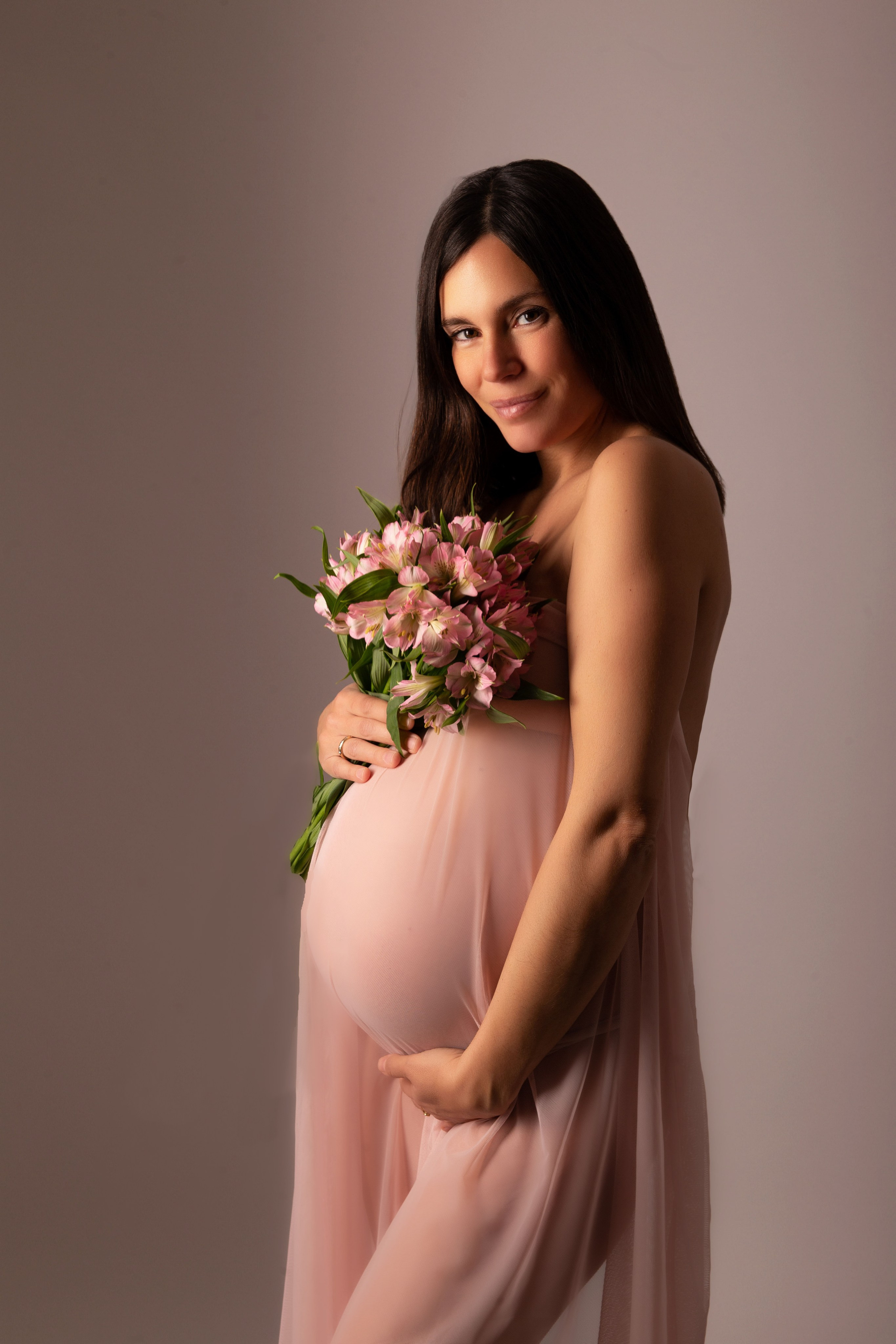 Fotosesión de embarazo, Mataró