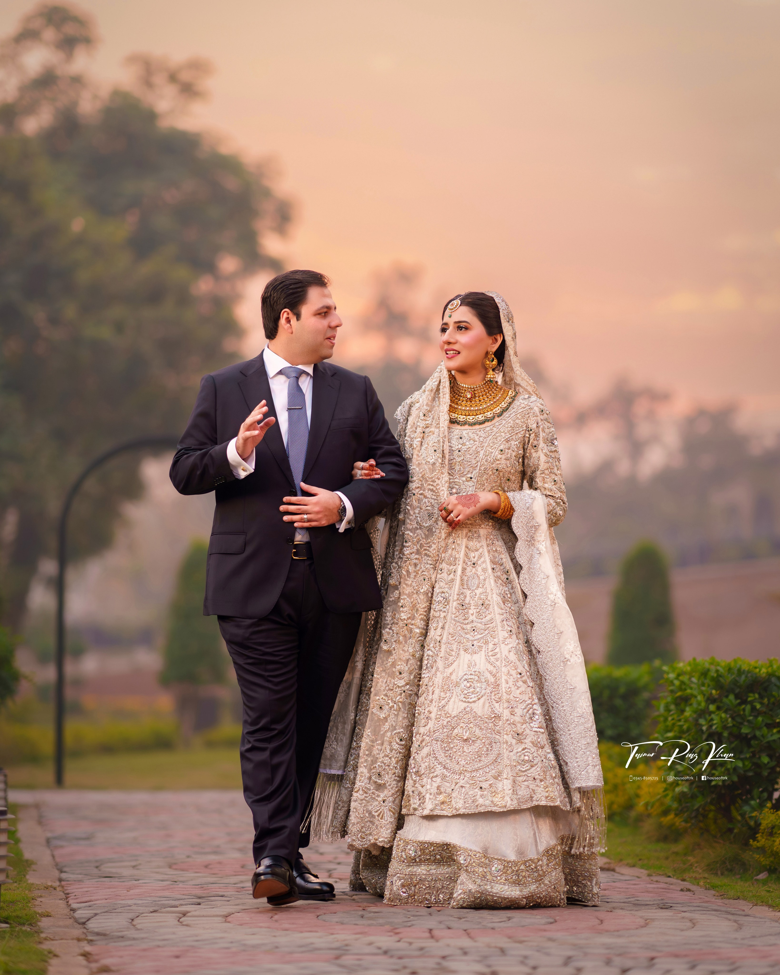 Jannat and Zain. House of Taimur Riaz Khan