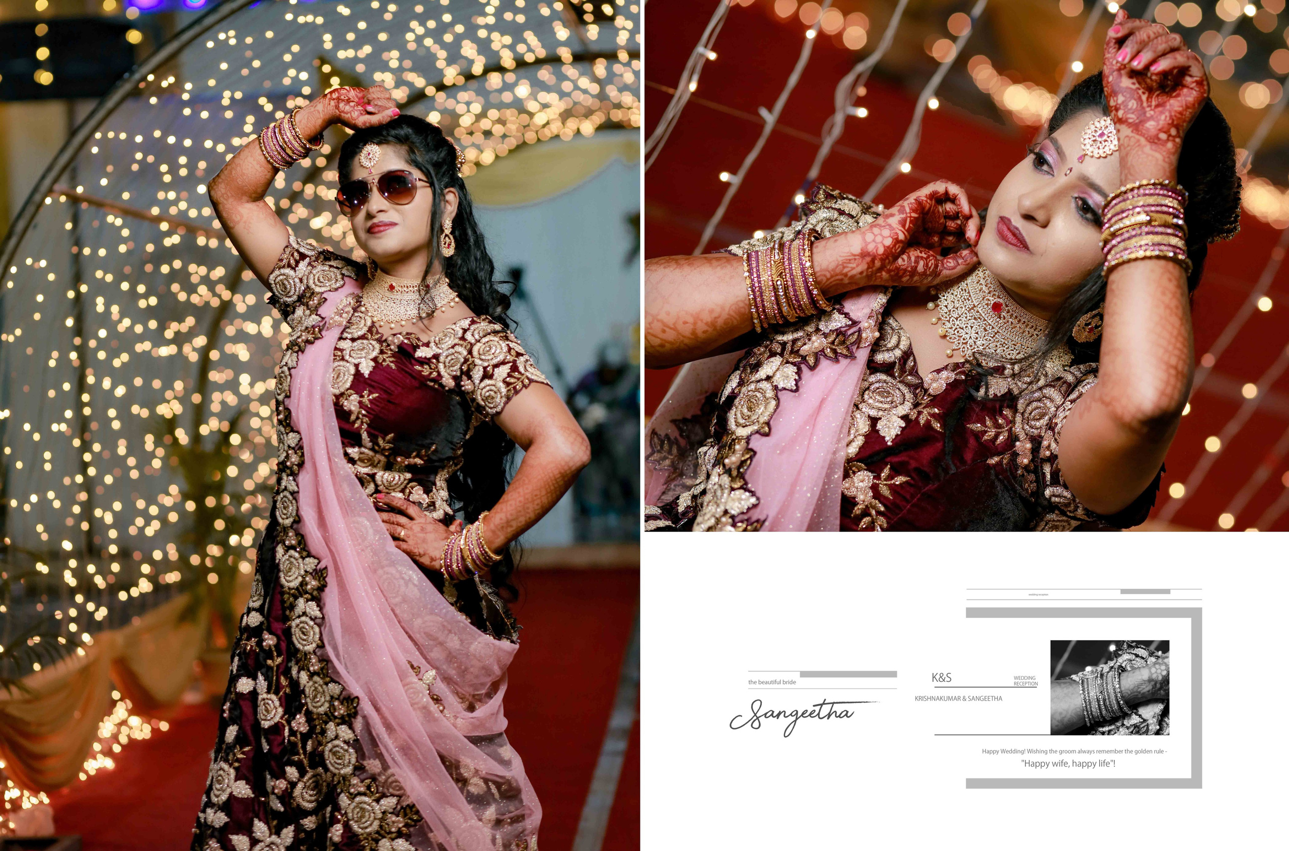 WEDDING ALBUM SHOWCASE. NTURE WEDDING