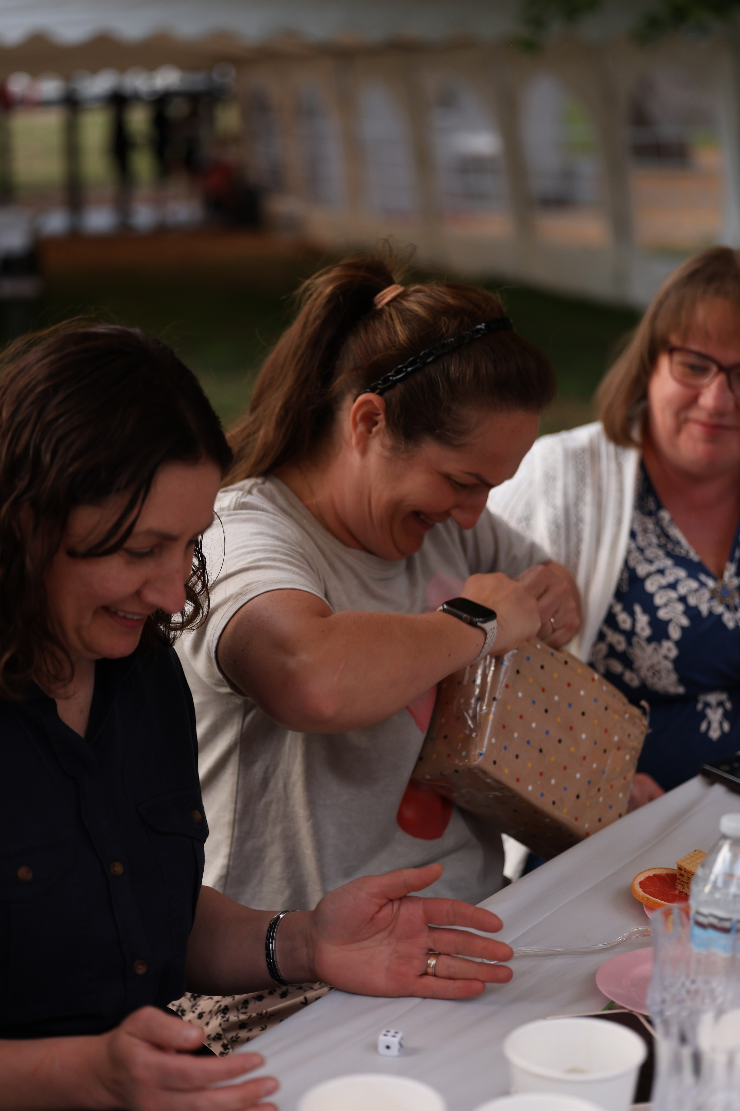 Natasha’s baby shower 6-24-25. Smirna Christian Church