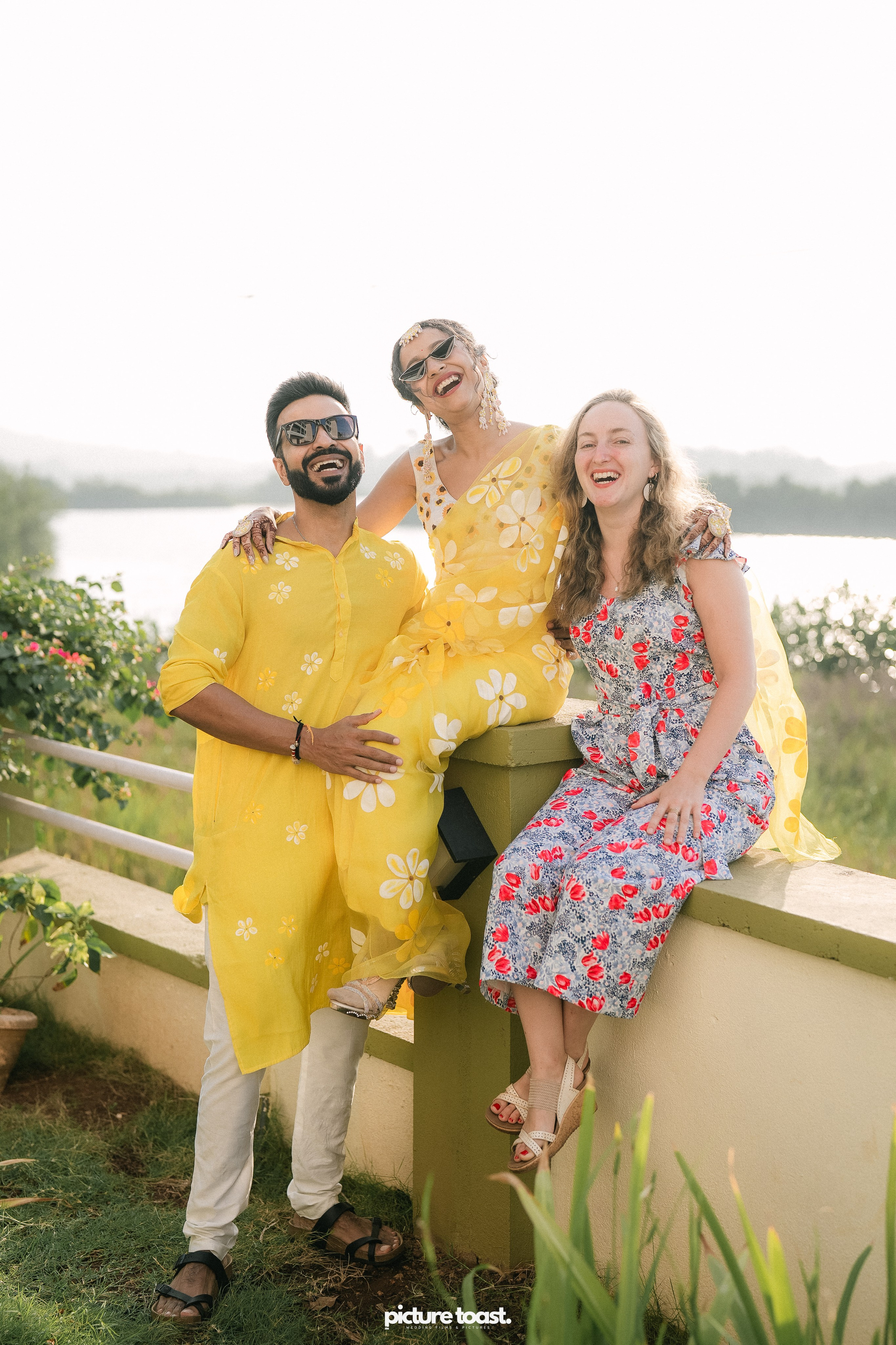 Haldi Hues Ft. Baebie & Goyal. Fine art Wedding Photographers in India & Canada