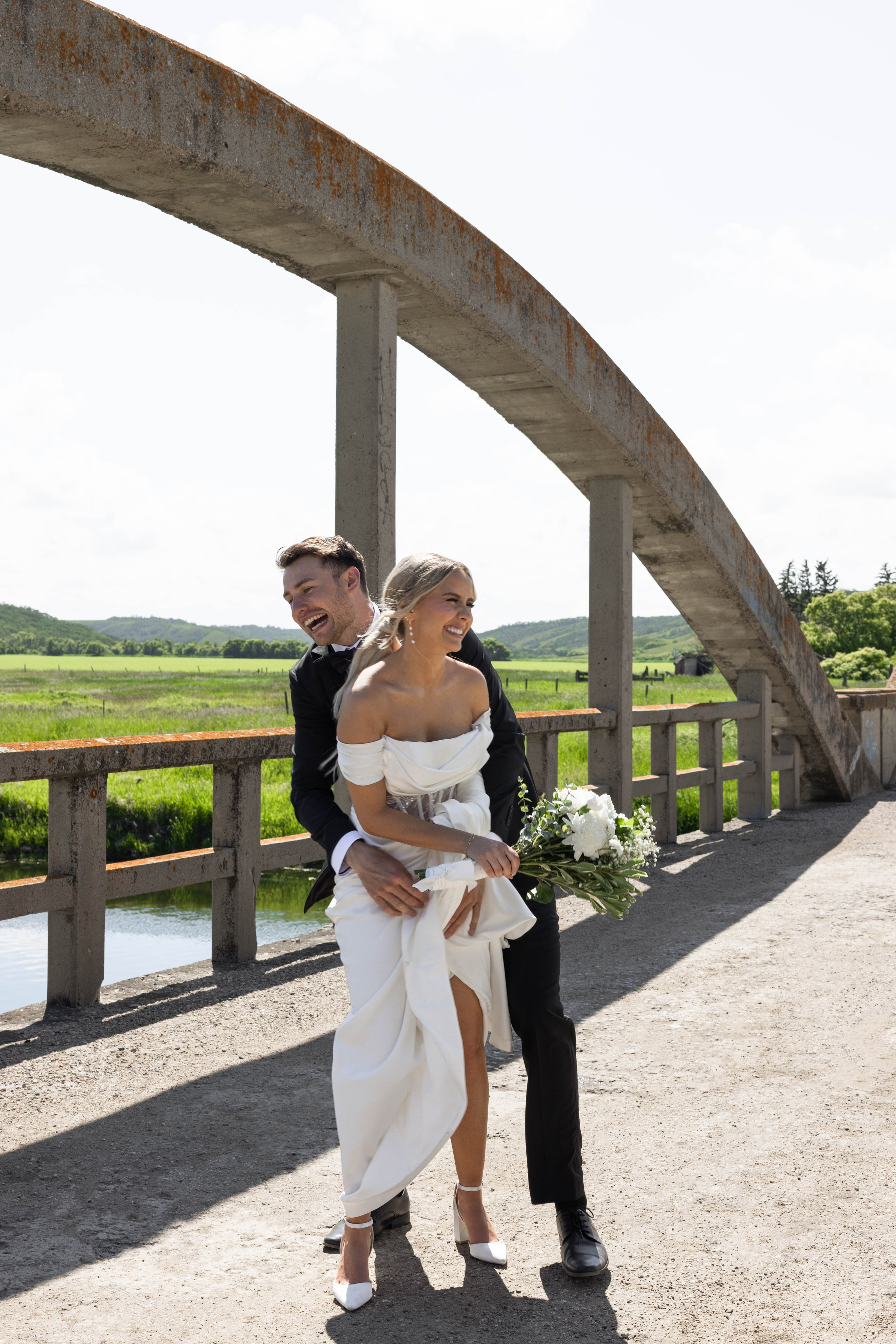 Beautiful Lakeside Wedding Photography. Wedding photography and videography in Regina, Saskatchewan