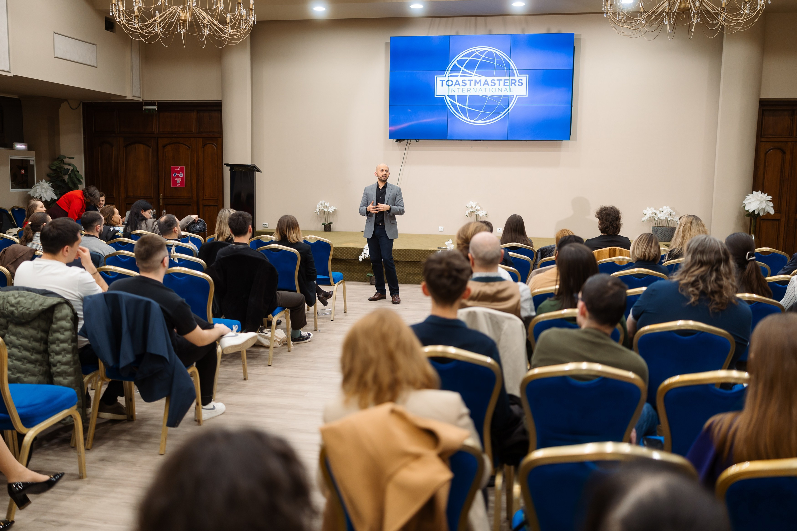 Toastmasters Conference. Marius Ciocan
