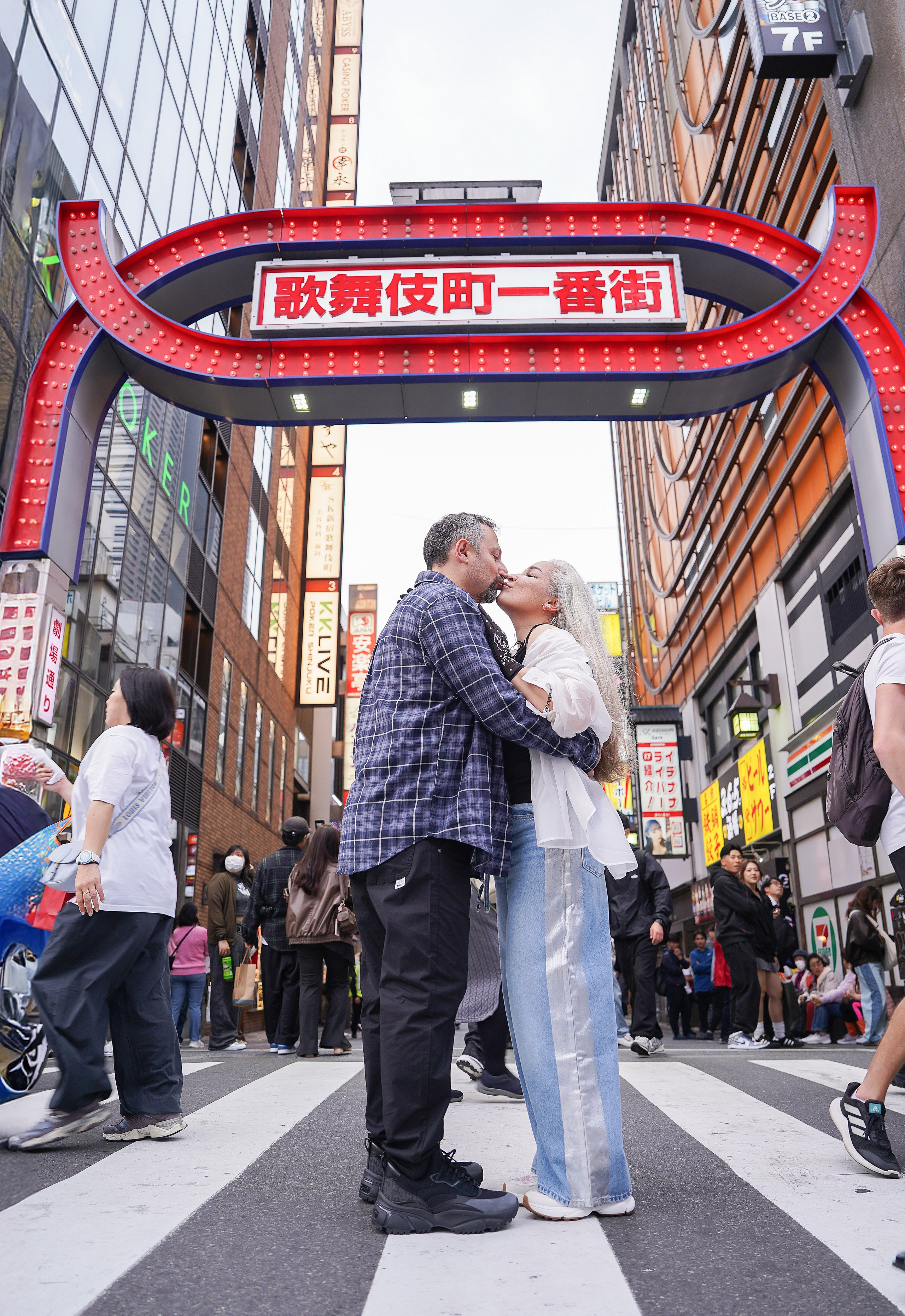 Парная съёмка в Шинжуку. Фотограф в Токио Япония
