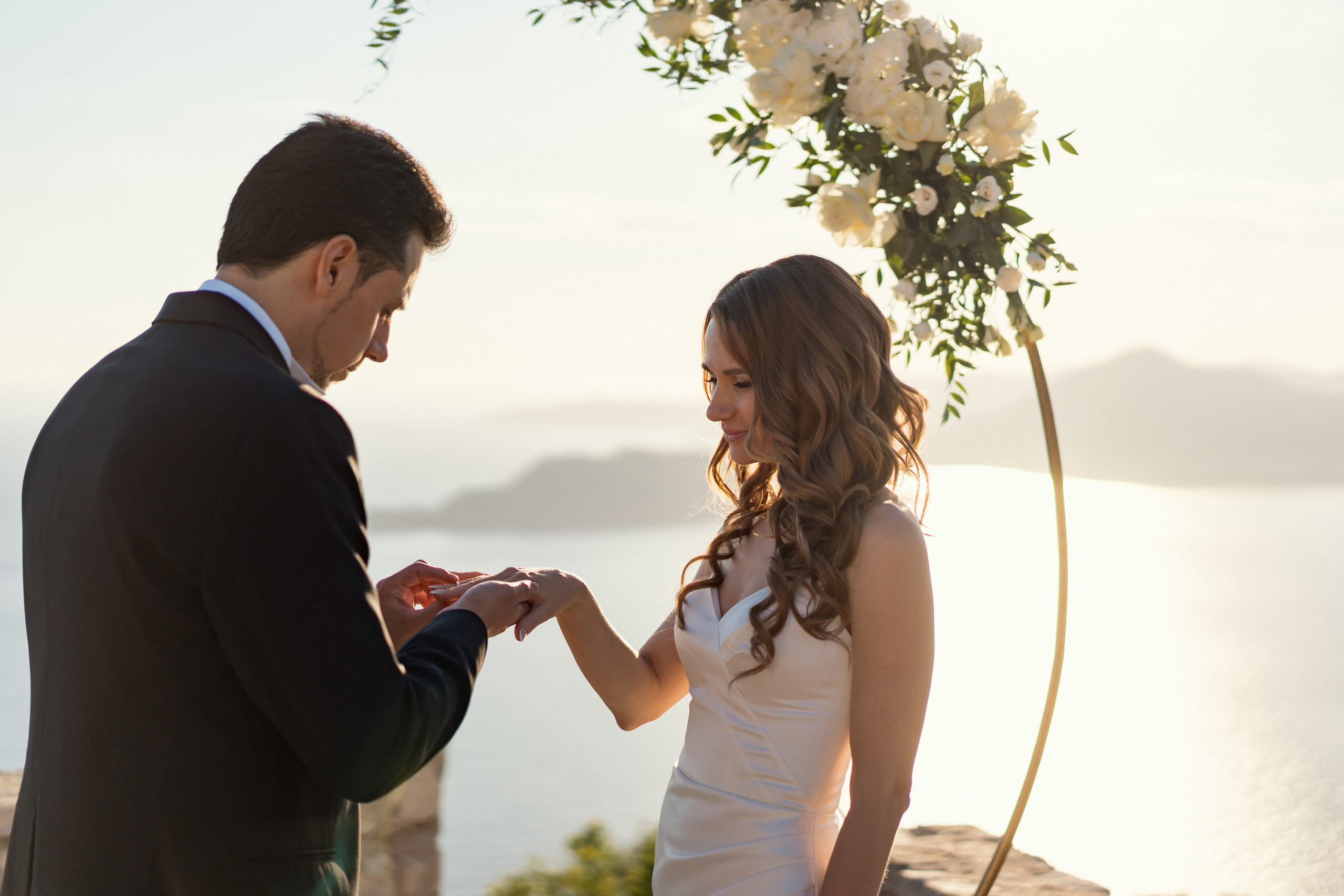 Juan ve Helga'nın Montenegro'daki düğünü