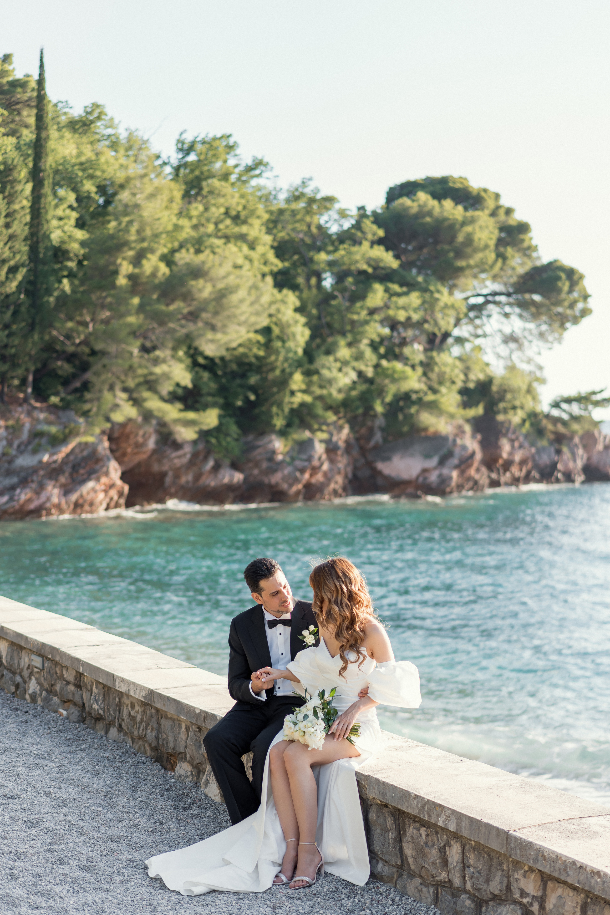 Juan ve Helga'nın Montenegro'daki düğünü