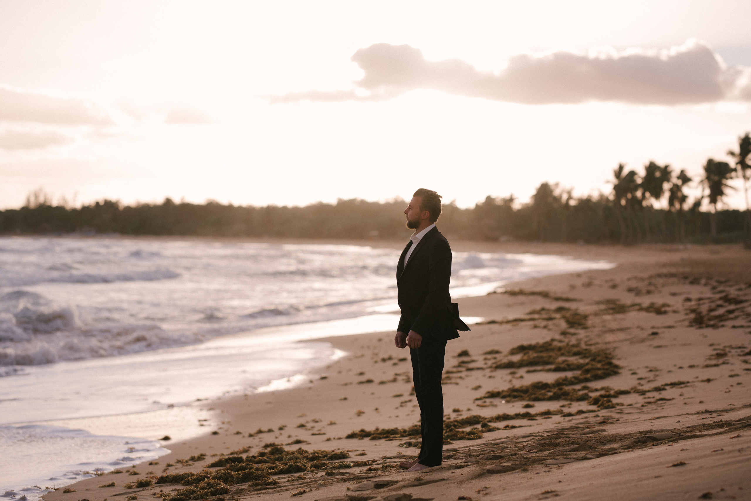 Macao sunrise. Punta cana wedding family fashion photographer dominican republic, destination wedding photographer, elopement photography Punta Cana