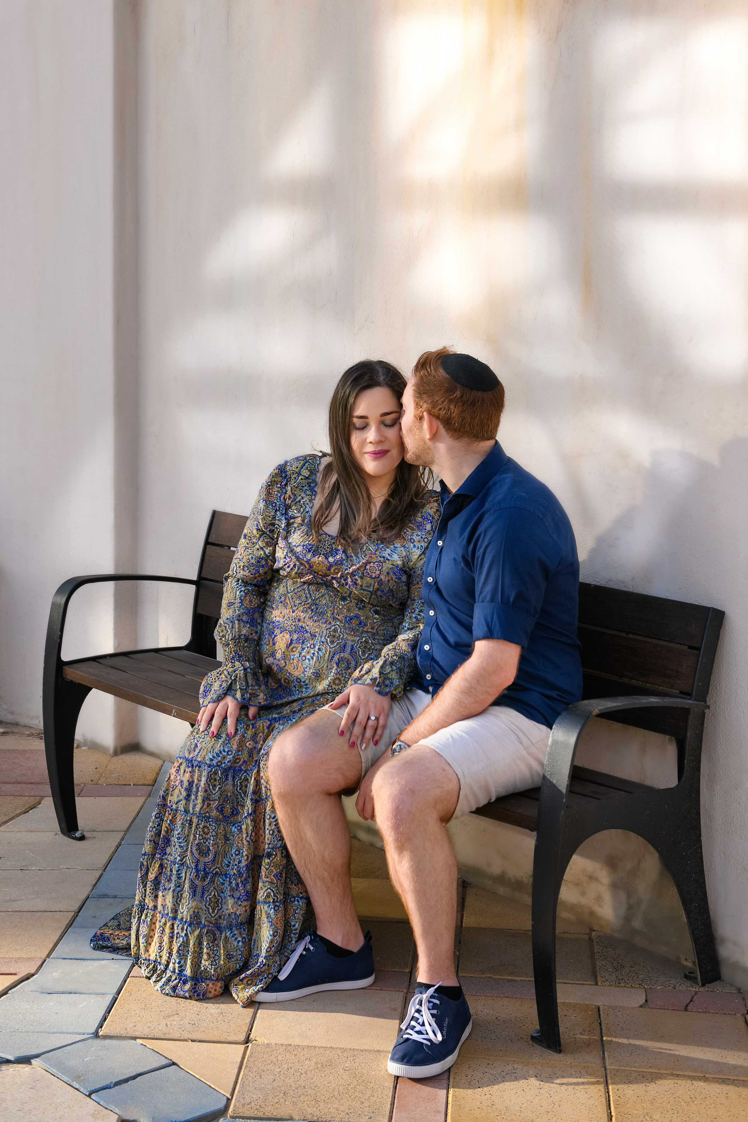 Pregnancy photoshooting on the sunset on the sea for Saul & Jessica. Семейный детский беременности love-story фотограф Эйлат Израиль Ольга Амчиславски