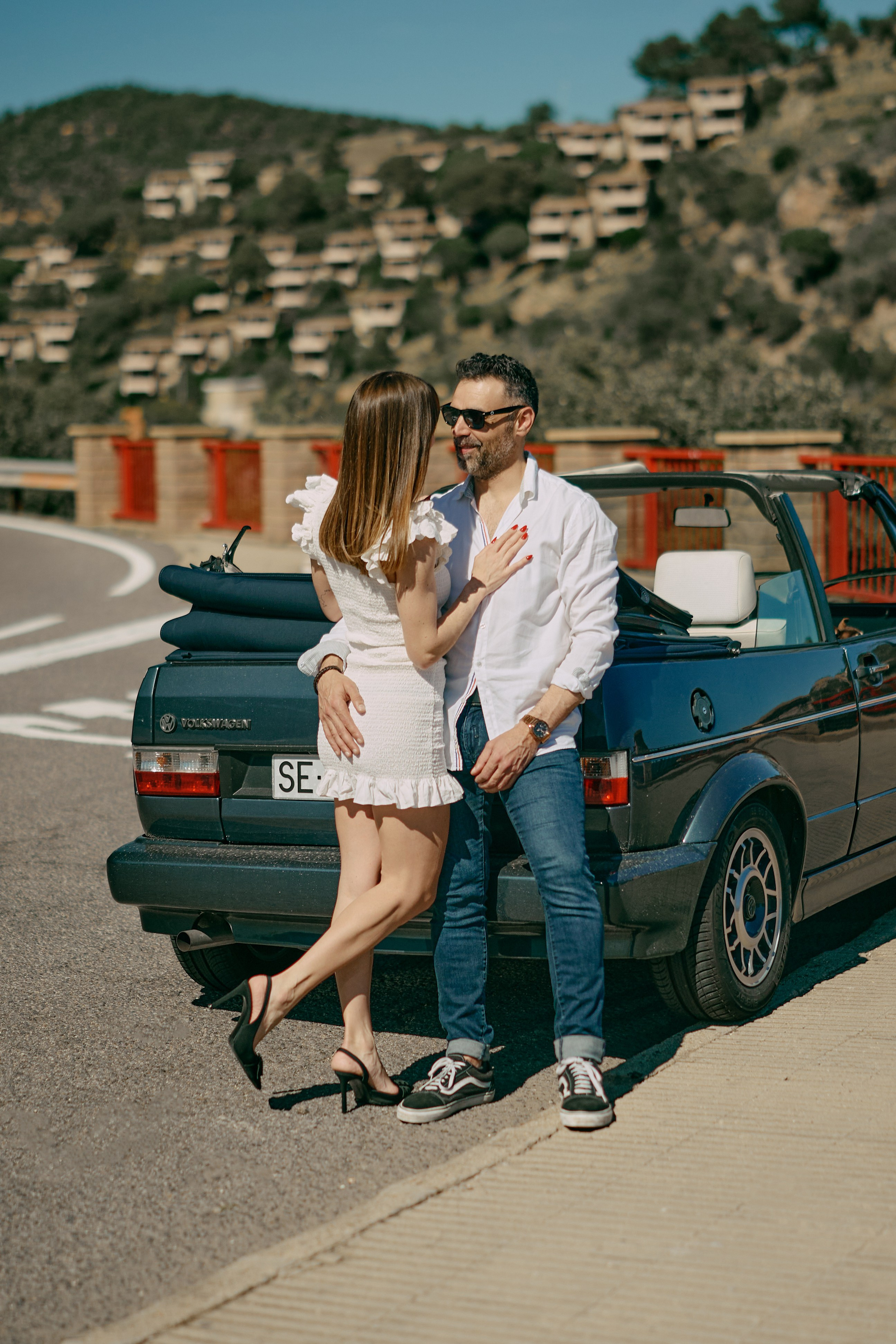 Дорога. Джоан и Елена. Photographer in Barcelona Spain Zhanna Zakharchenko