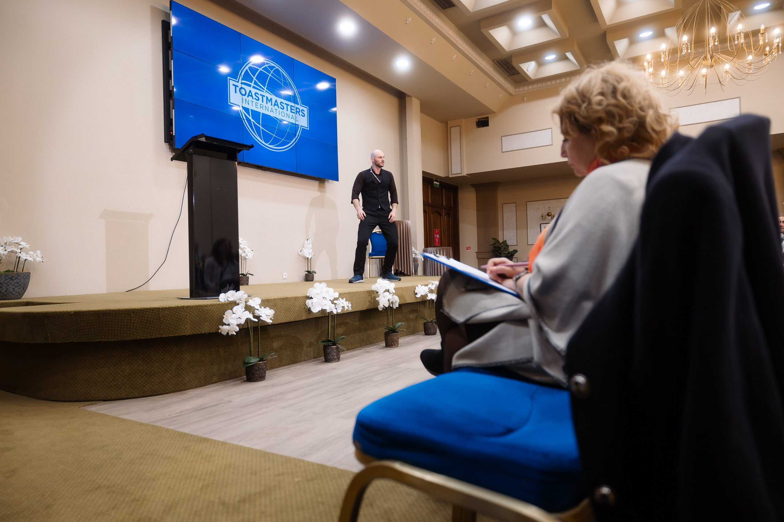 Toastmasters Conference. Marius Ciocan