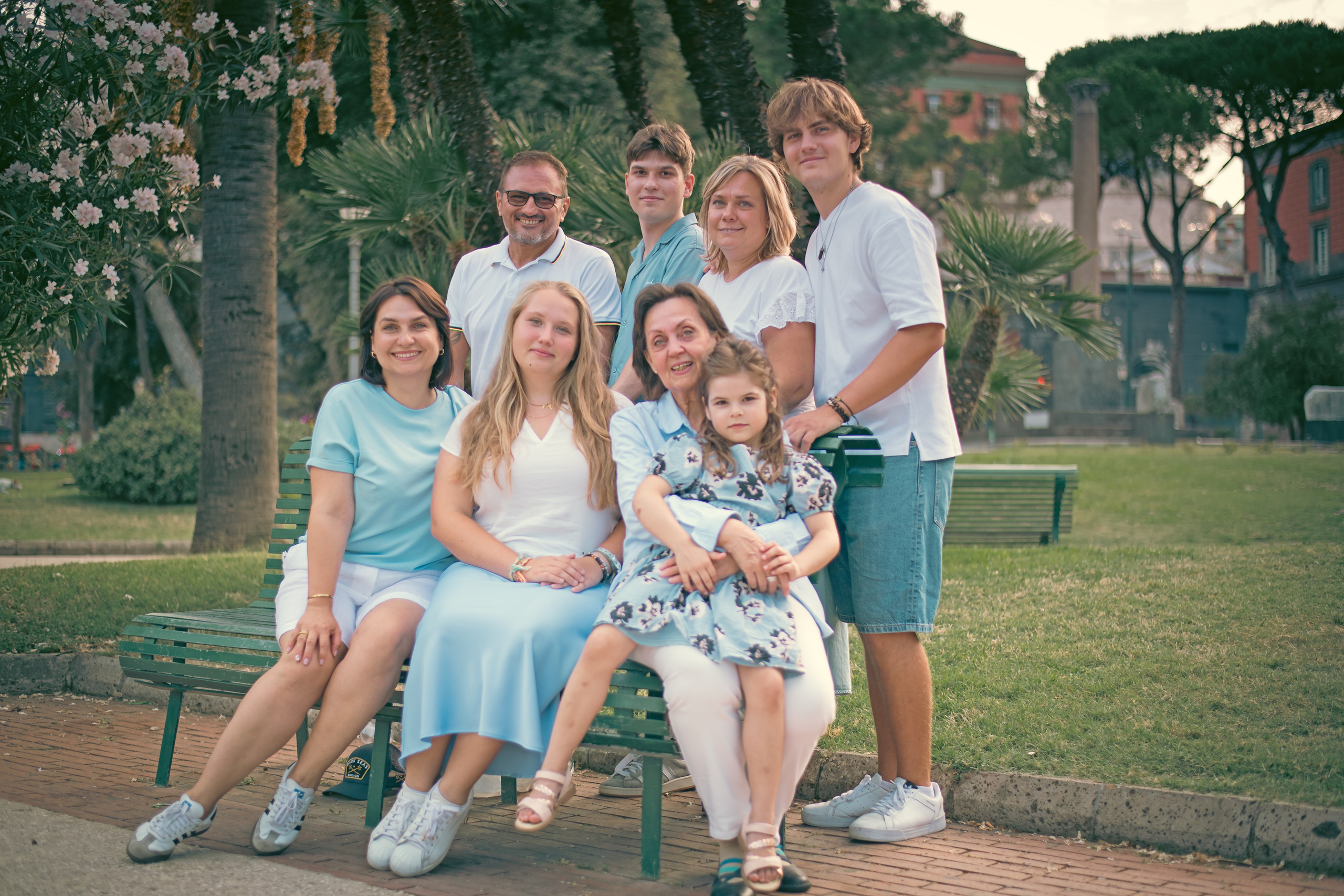 Семейная фотосессия для Катерины. Фотограф в Неаполе