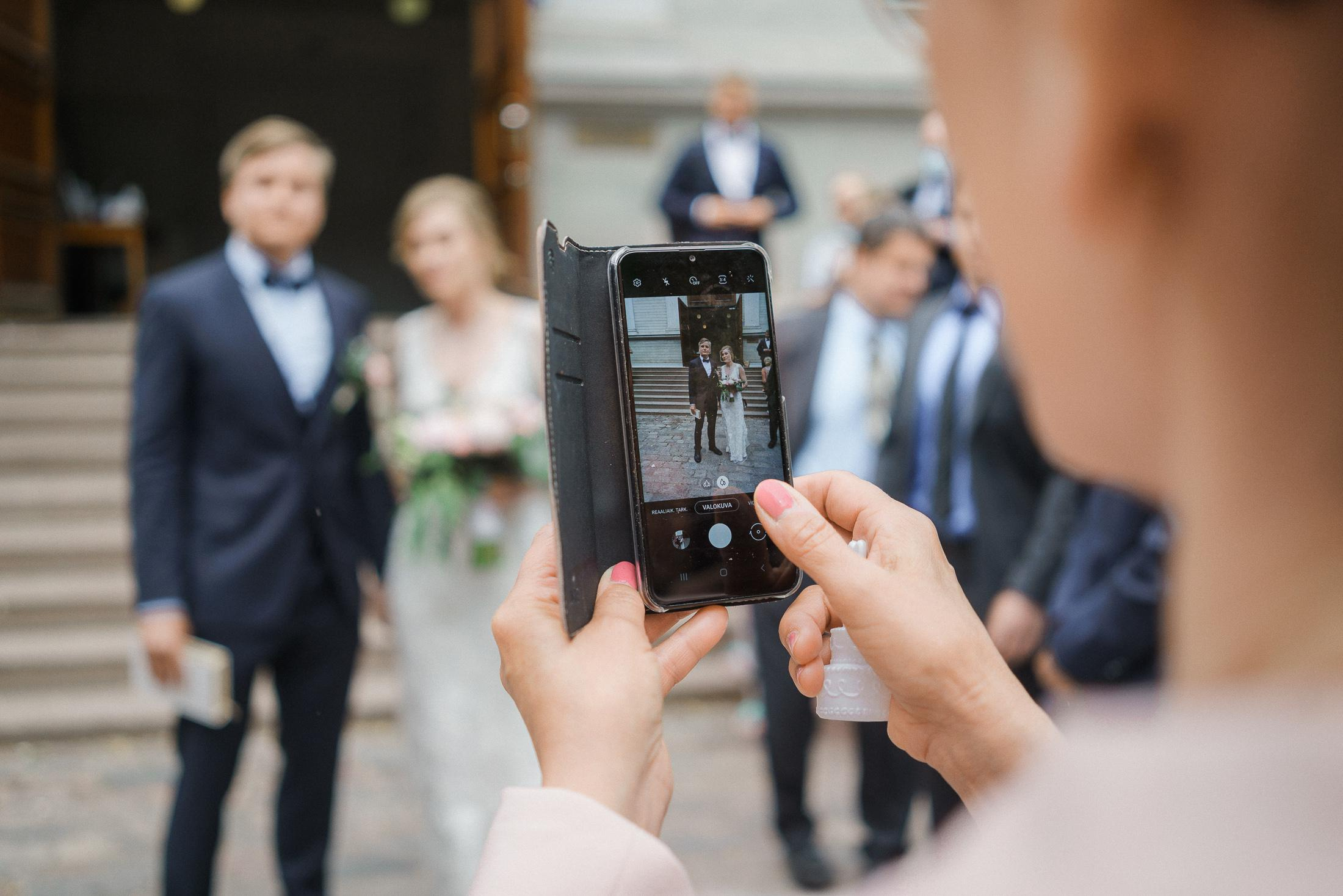 Hääpotretit Helsingin keskustassa