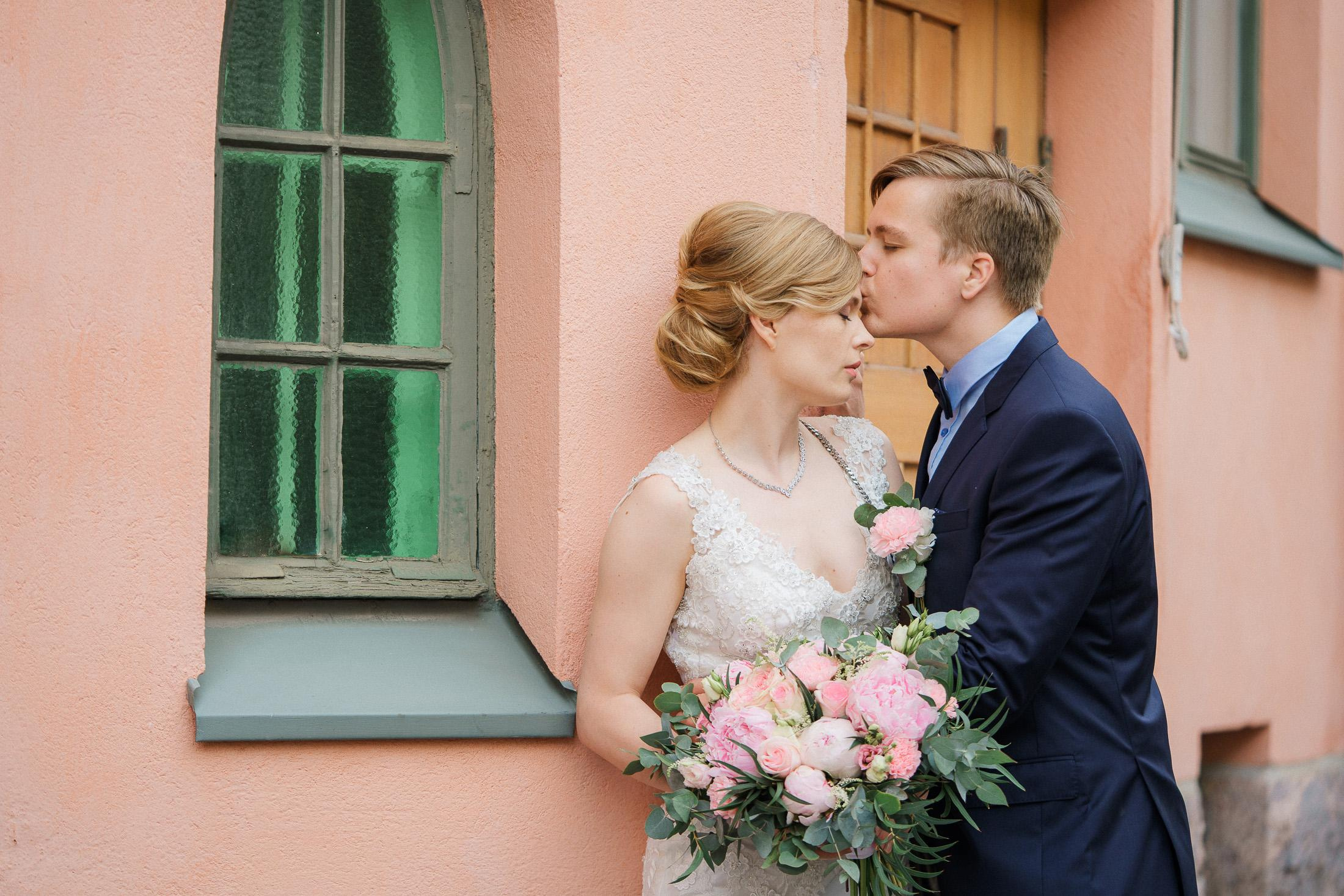 Hääpotretit Helsingin keskustassa