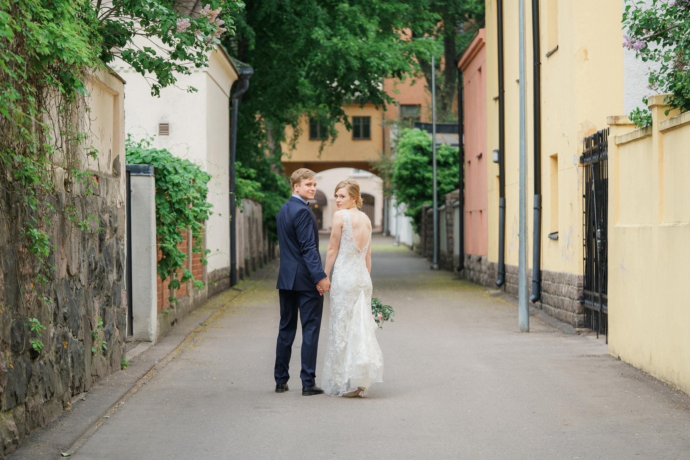 Hääpotretit Helsingin keskustassa