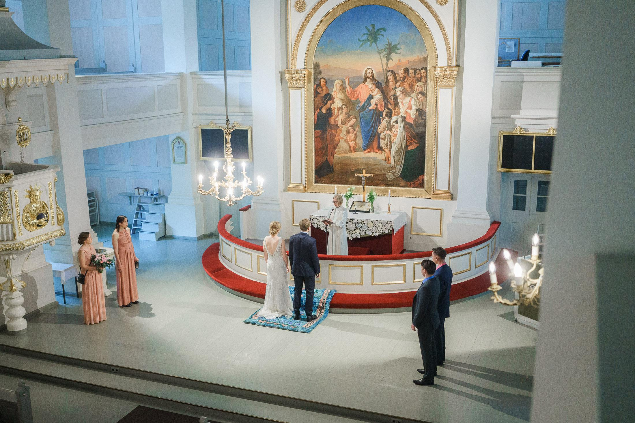 Helsingin vanha kirkko vihkiminen