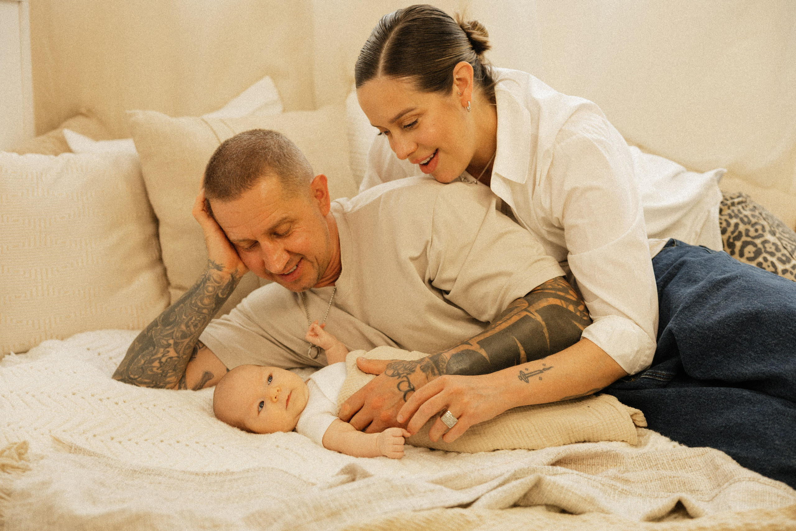 Sebastian and Elyse Family Session with Their Little One 888-554-7827. Photographer Stanislav Antonov