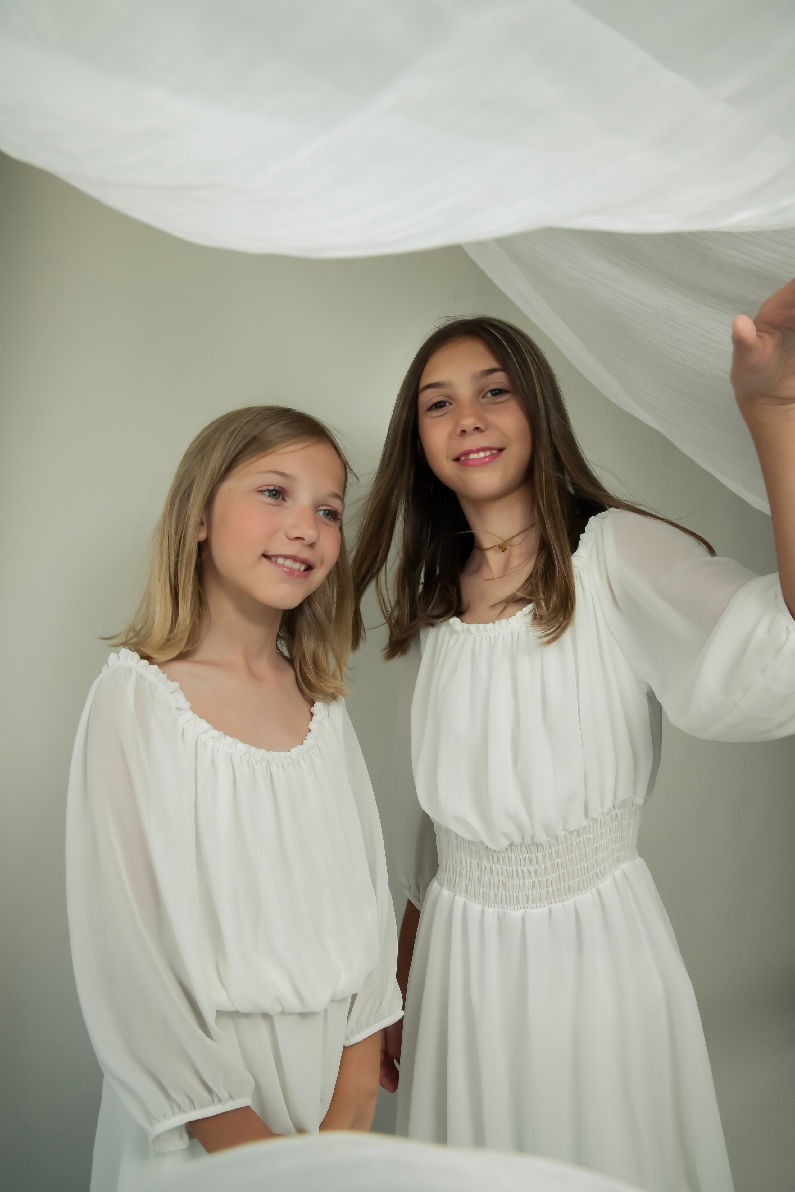 ELISA E SOFIA - SESSIONE FOTOGRAFICA ESTIVA LE SORELLE CON LA MAMMA