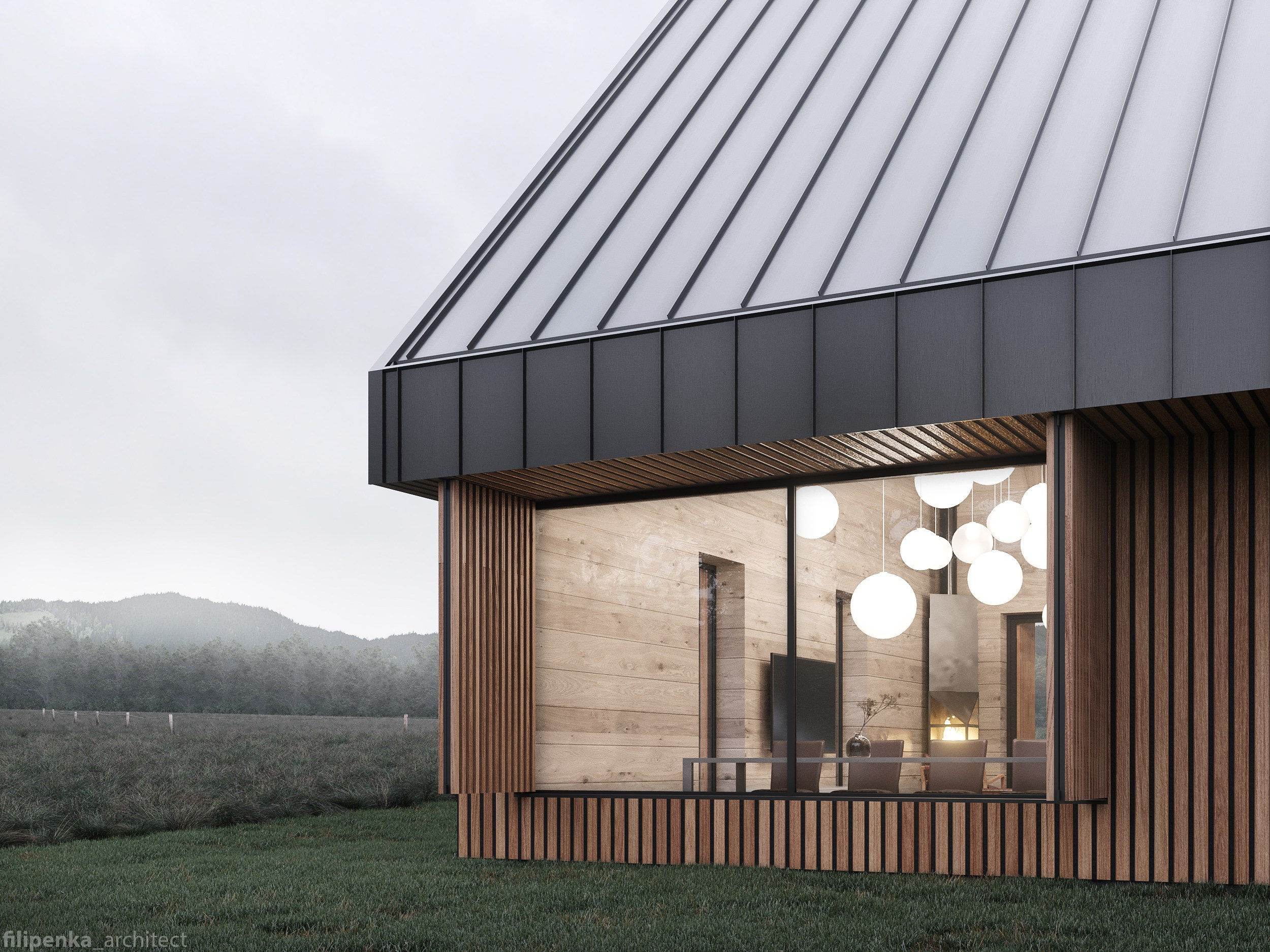 Horská chata — Orlické Záhoří. Filipenka architects