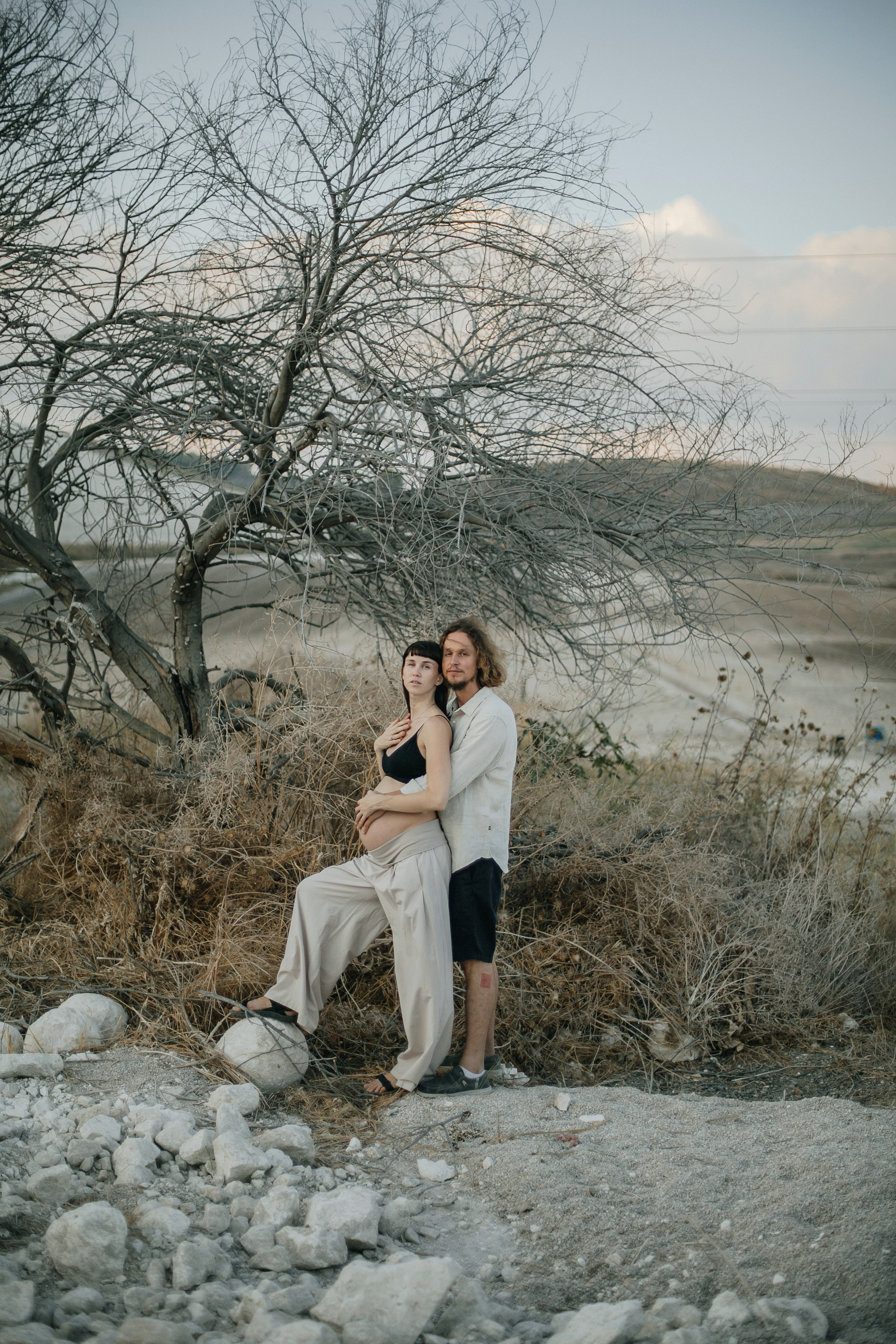 Kiryat Tivon field. Family photographer in Israel