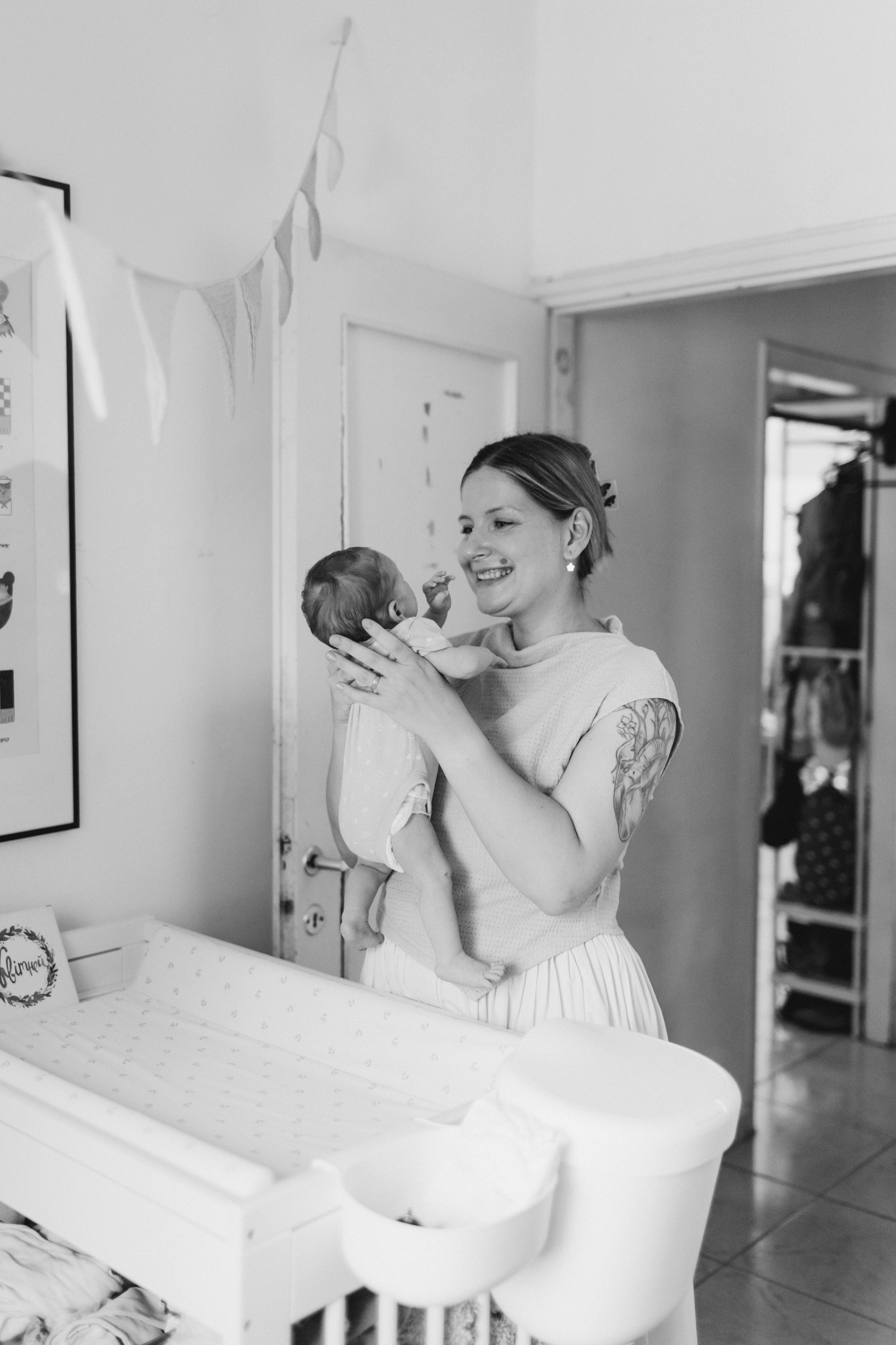 Ella 2 month. Family photographer in Israel