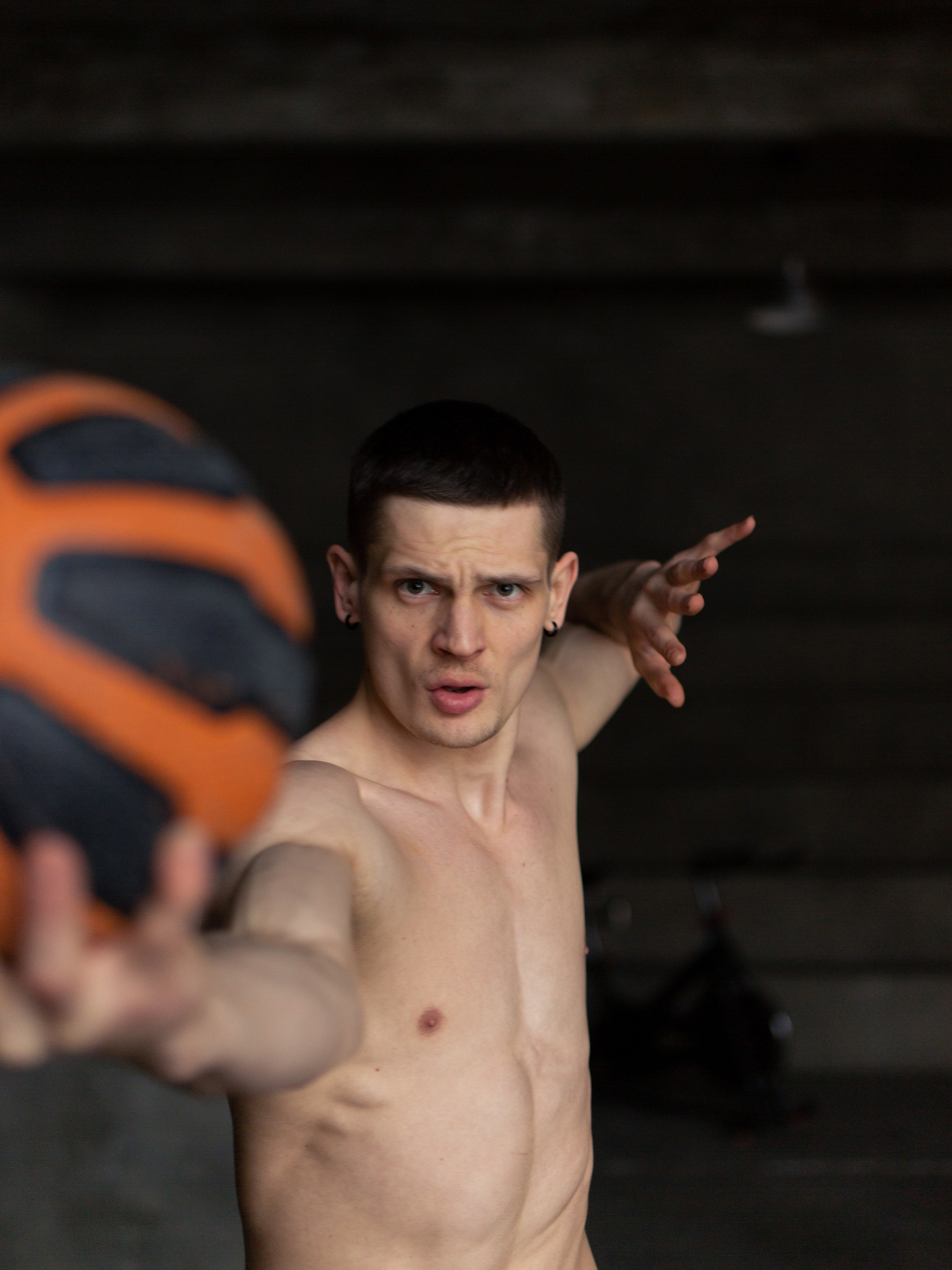 Sasha. Trainer. Photographer Vladmir Gladkov