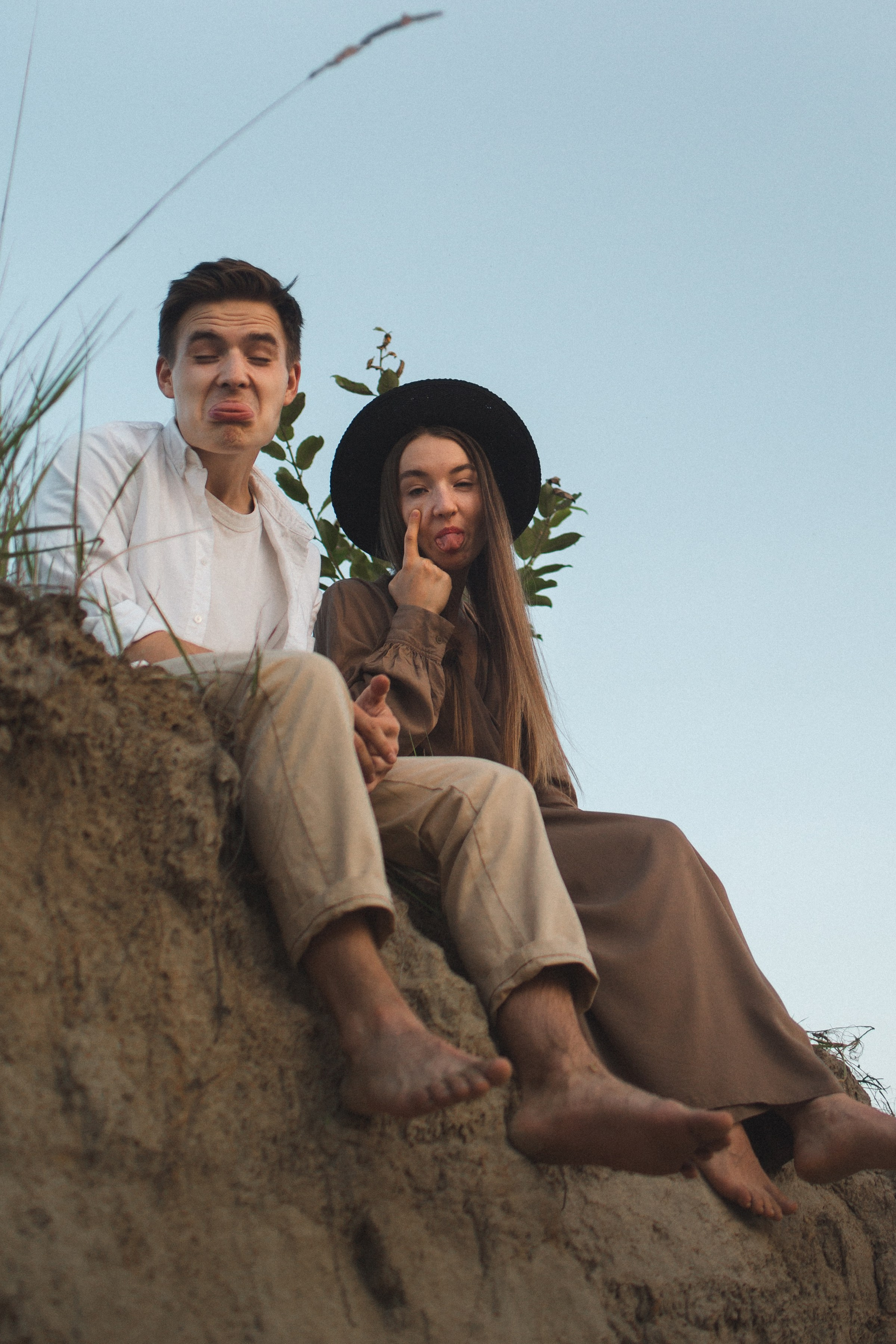 Nikita and Luba. Siblings. Photographer Vladmir Gladkov