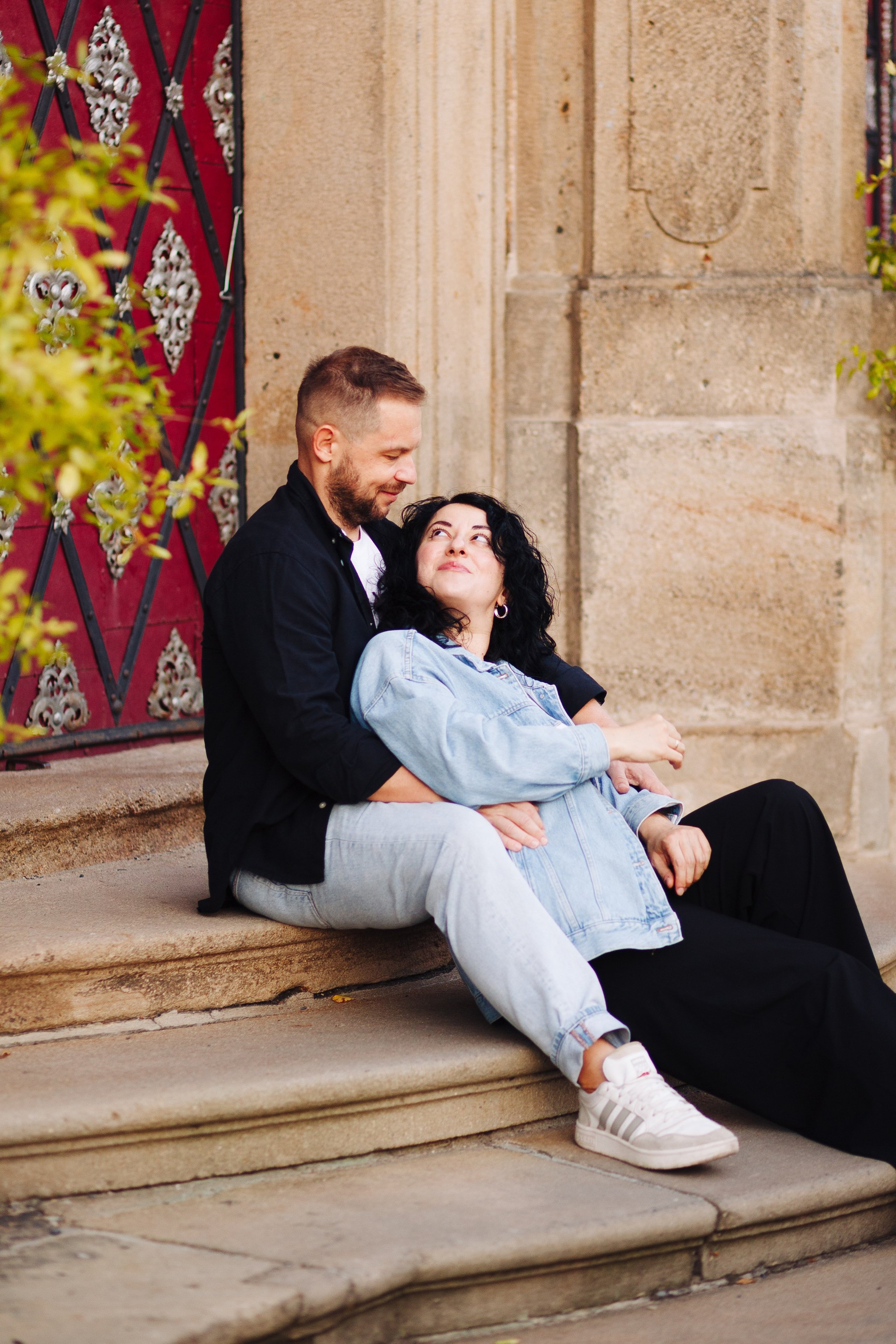 Milana & Alexandr. Photographer in Prague for tourists