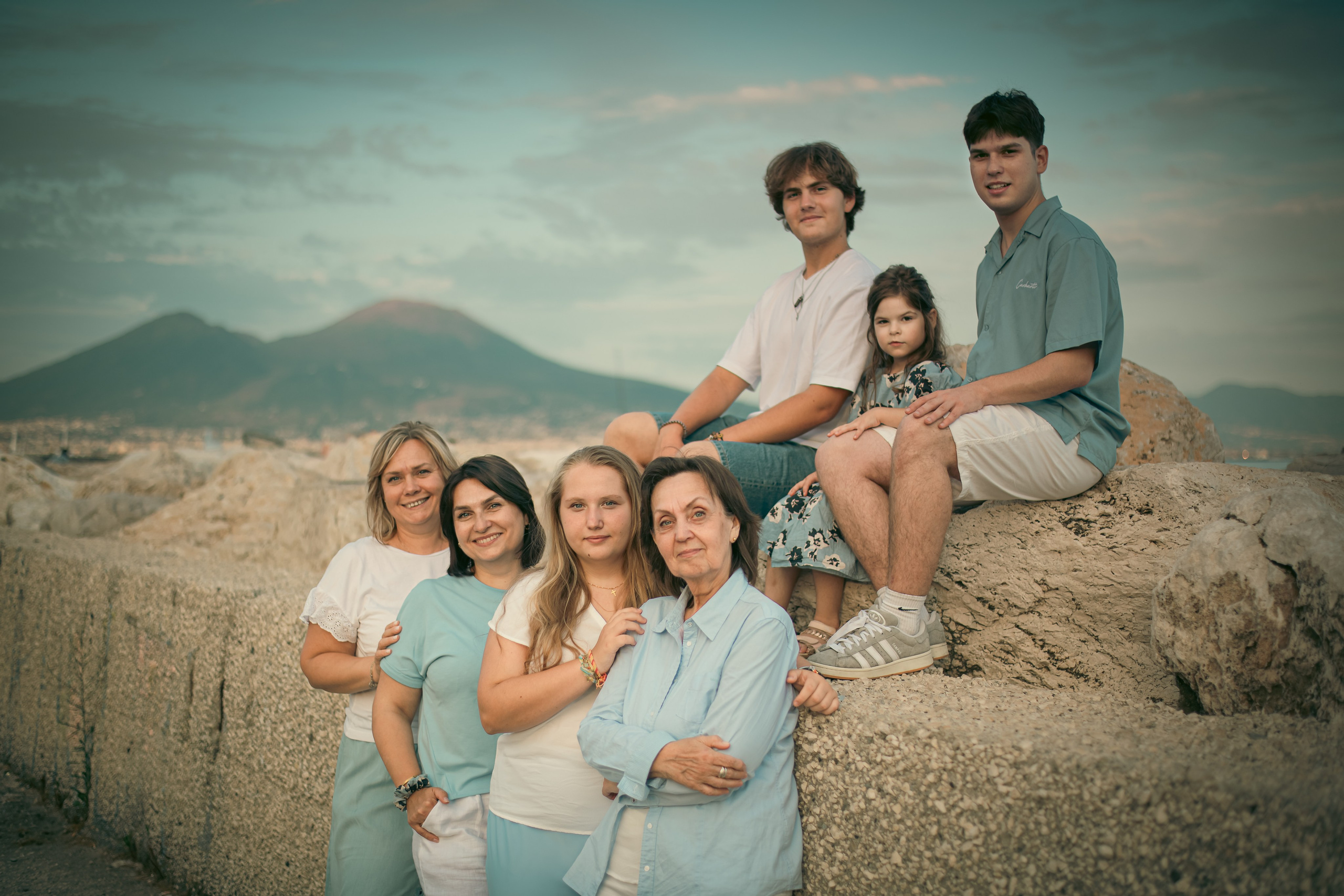 Семейная фотосессия для Катерины. Фотограф в Неаполе