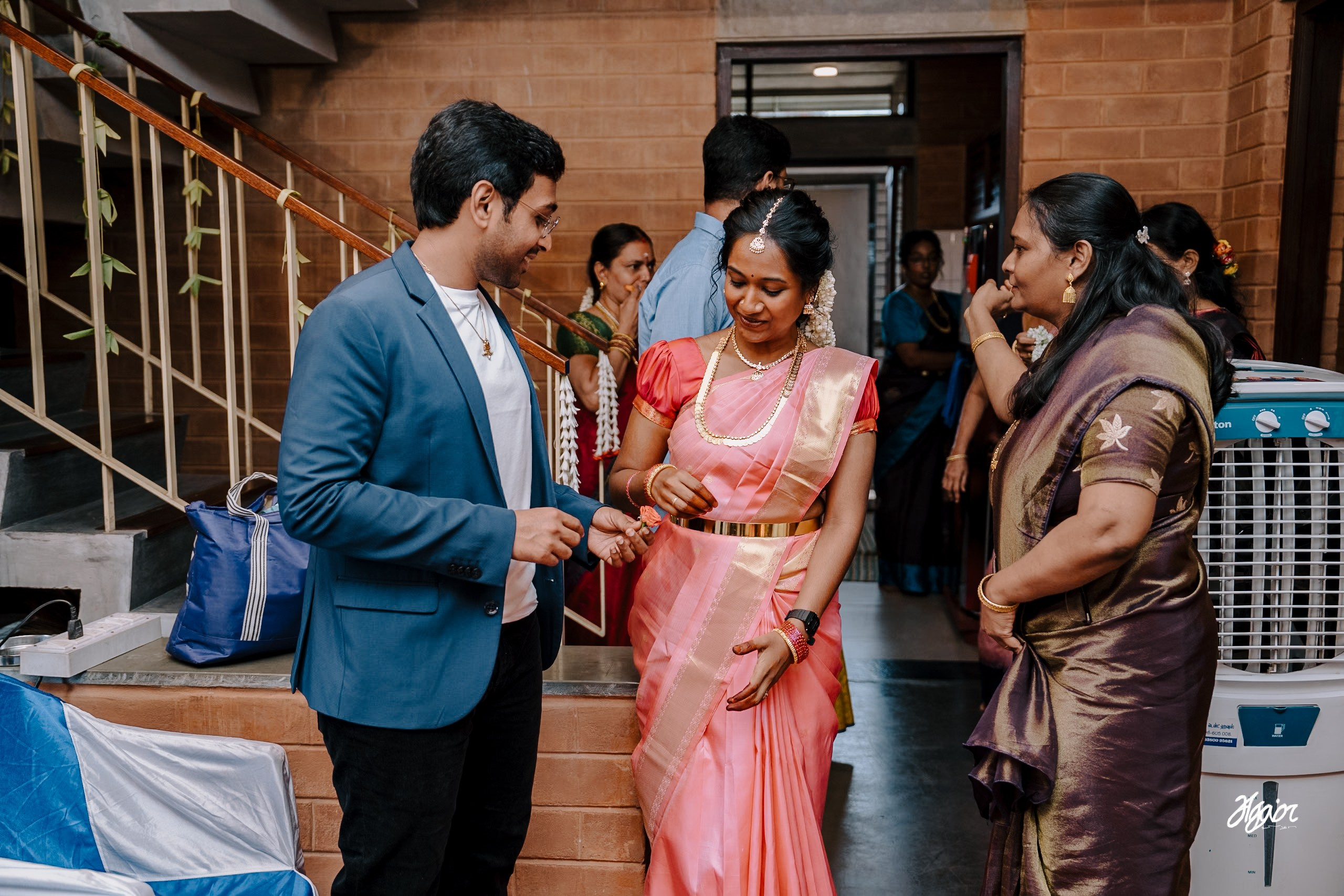Wedding documentary photography in Pondicherry. Agam Vizha