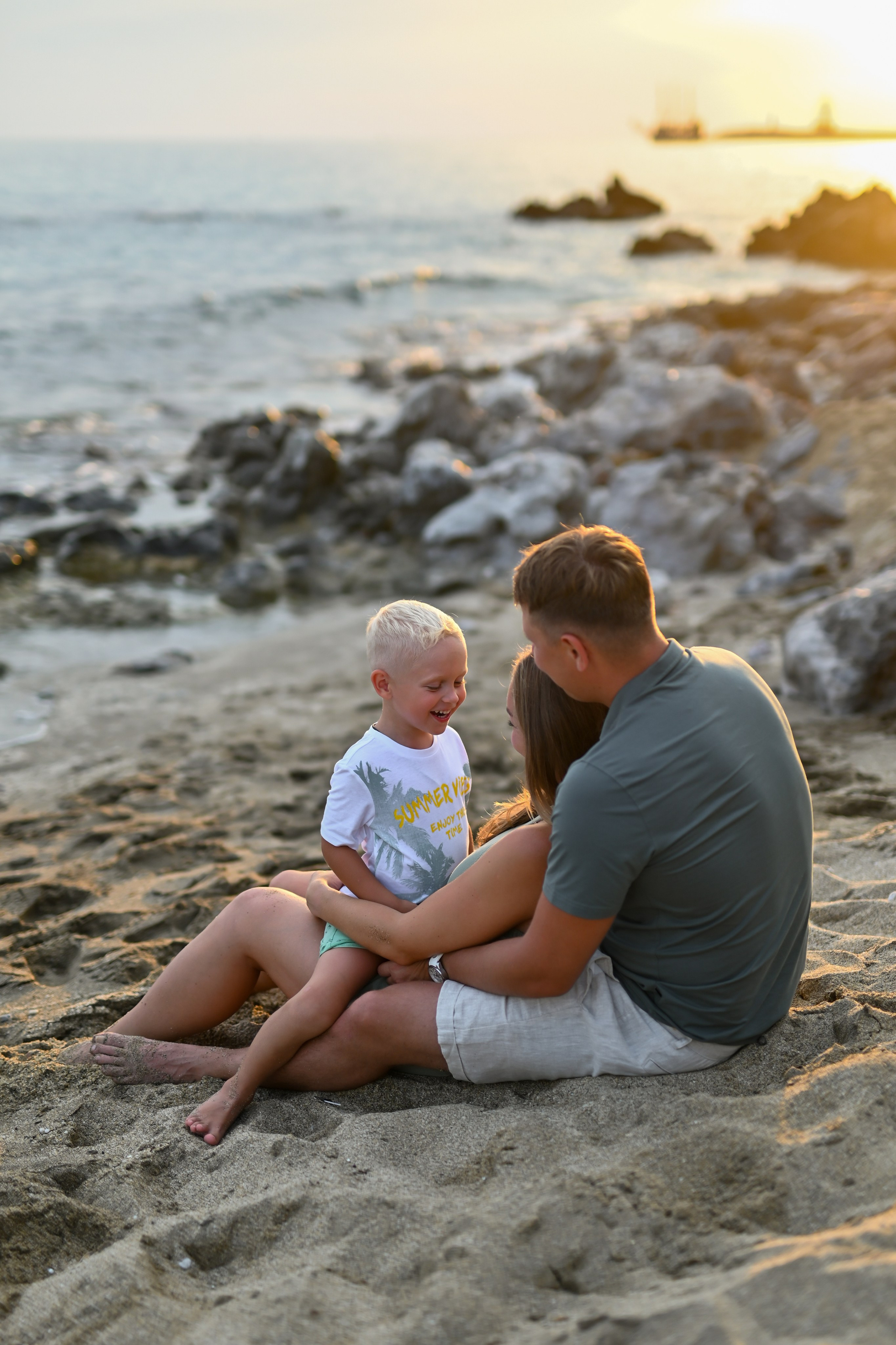 Семейная съемка на пляже Клеопатра. Photographer in Alanya, Side, Manavgat. Türkiye