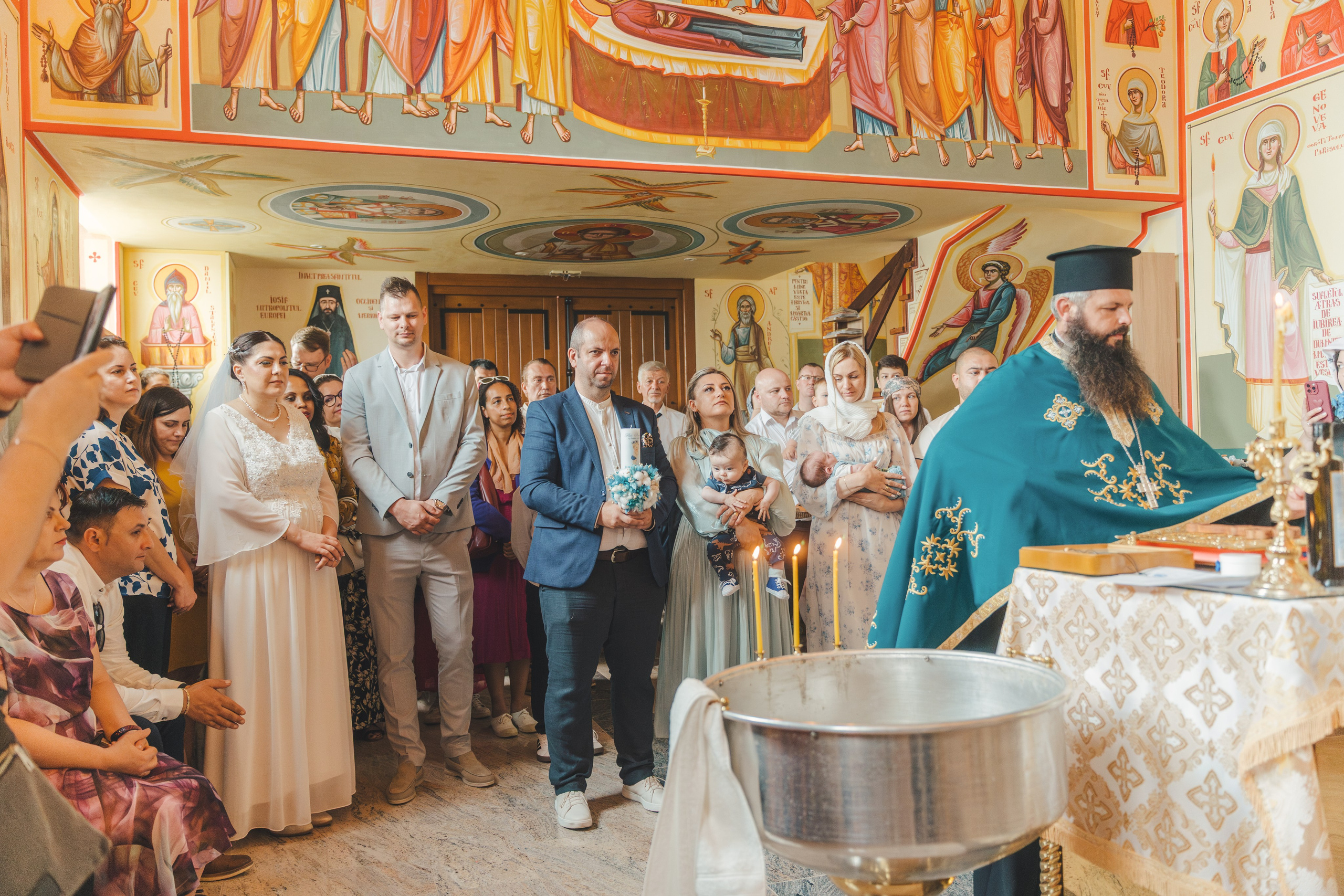 Théo Andrei`s Christening